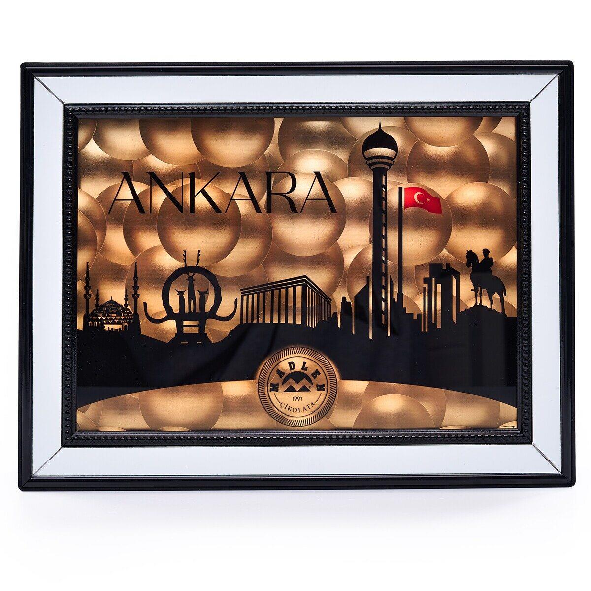 Ankara Silüeti Tablo Kutu Çikolata