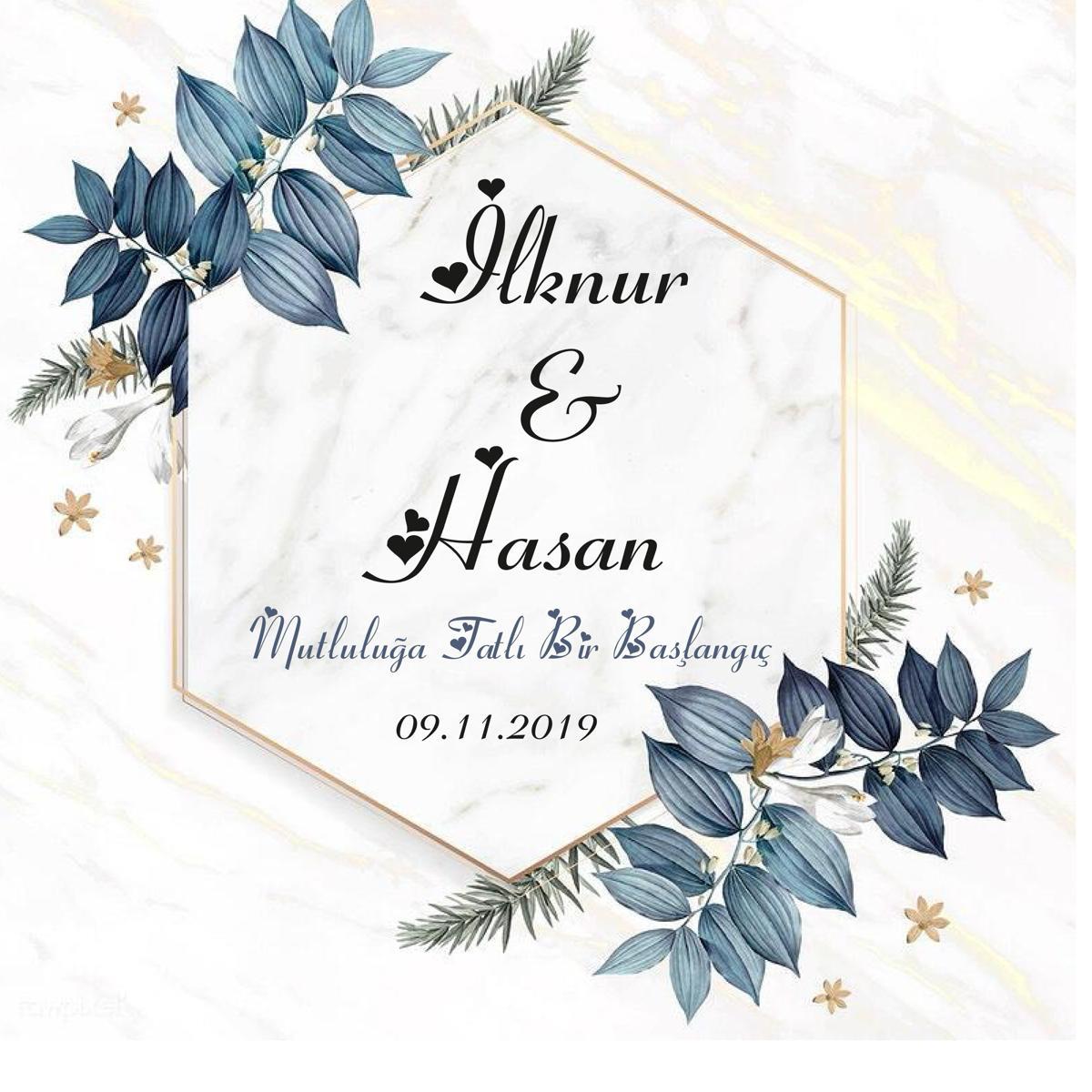 İsme Özel Nişan Çikolatası