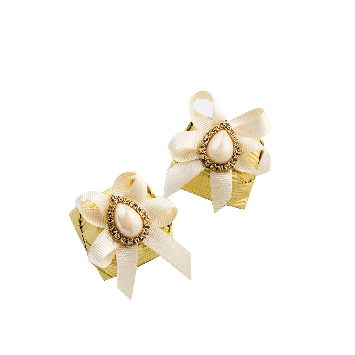 Madlen Dekorlu Damla Kurdela Altın Çikolata