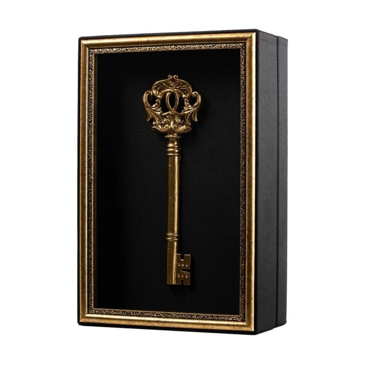 Altın Anahtar Cam Kutu Hediye Çikolata