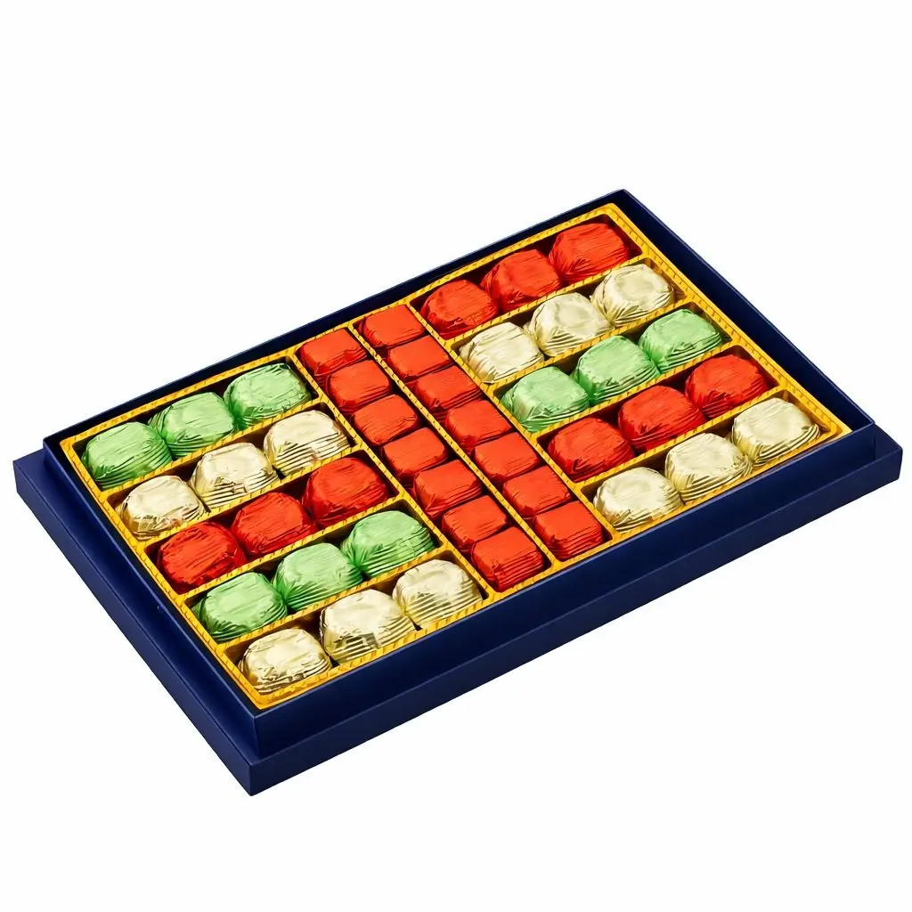Artizan Hediyelik Yaldızlı Çikolata 900g | Madlen Çikolata