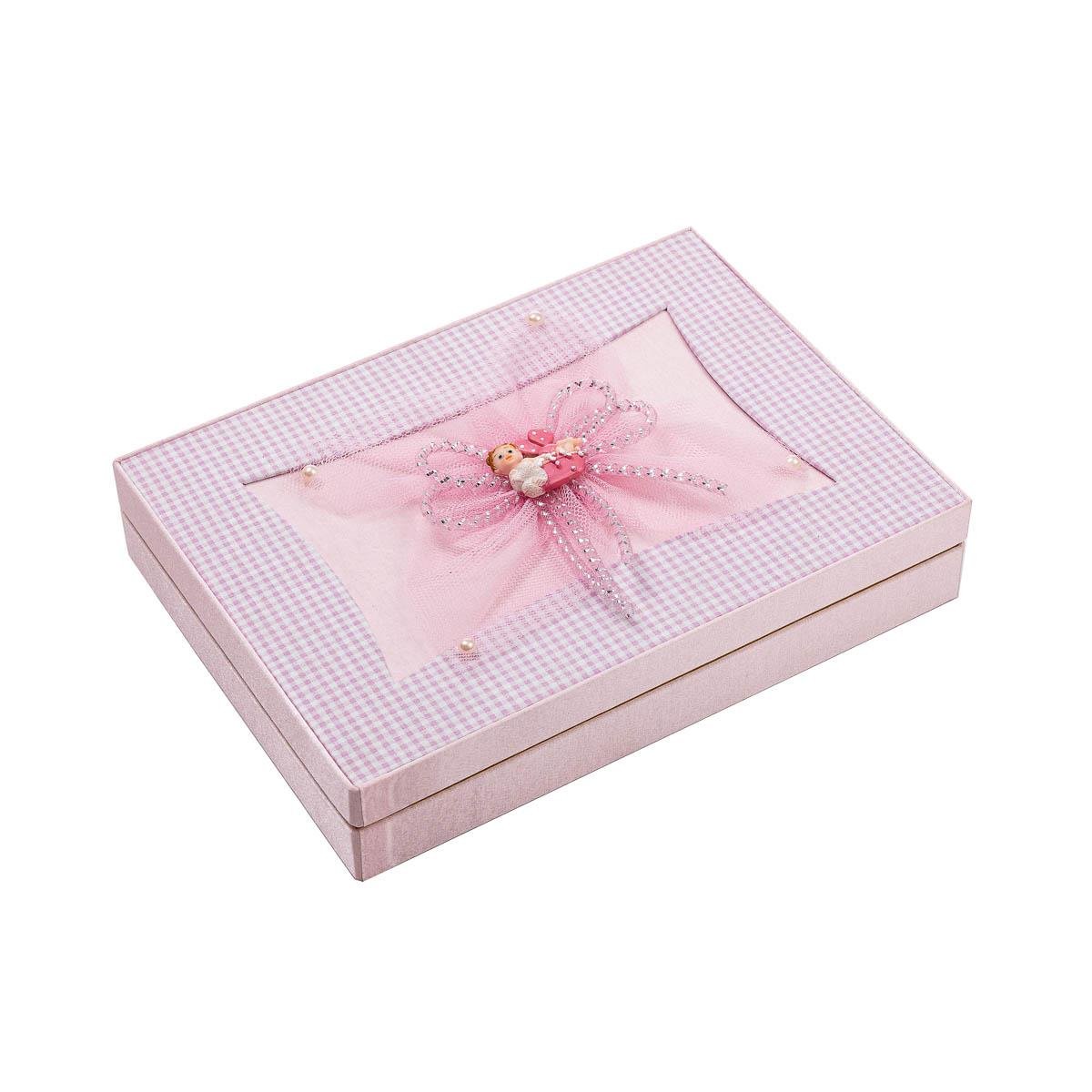 Madlen Pembe Bebek Sargılı Çikolata Orta Boy 500g