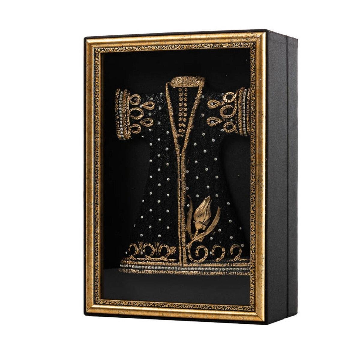 Osmanlı Kaftanlı Cam Kutu Hediyelik Lüks Çikolata