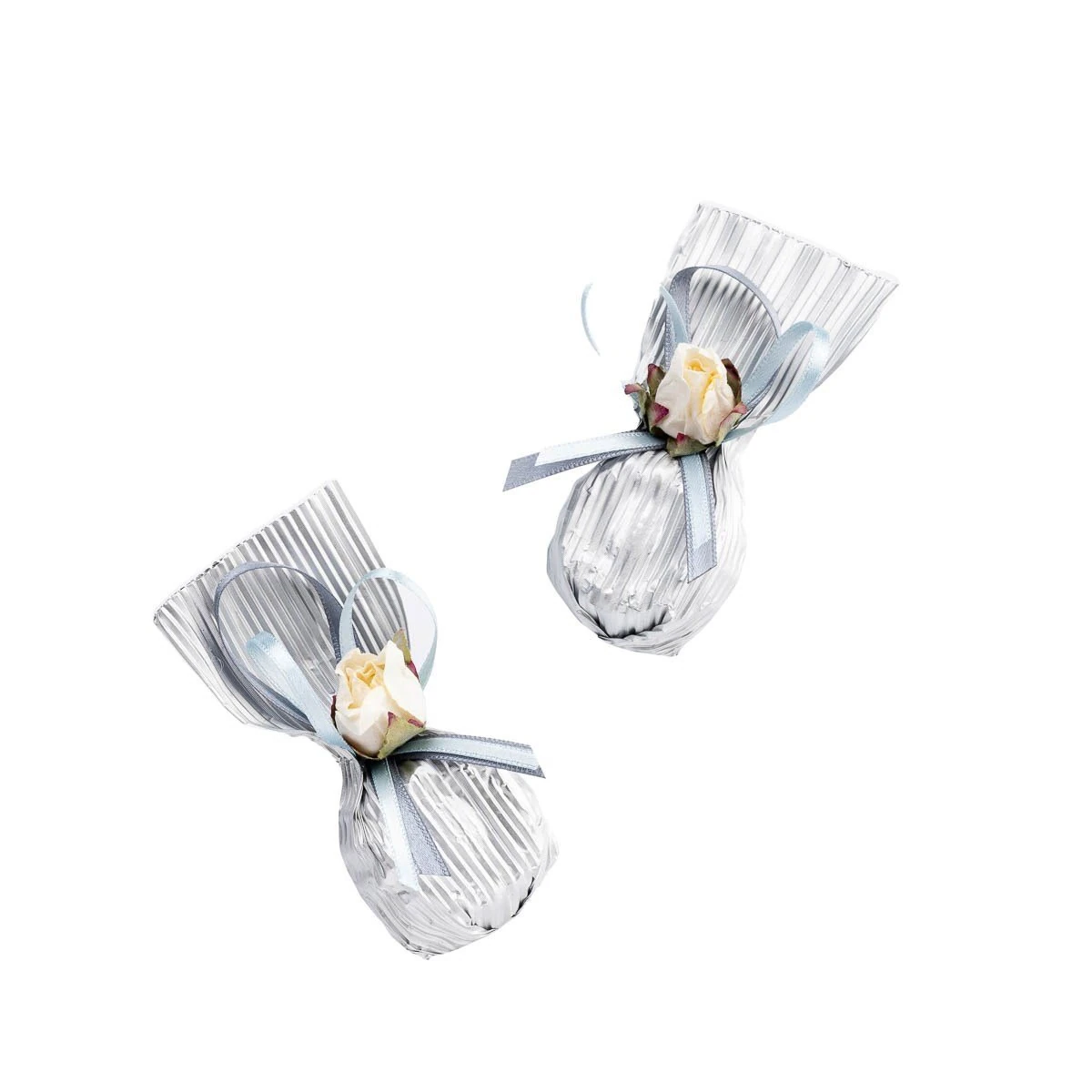 Madlen Yaldızlı Dekorlu Çiçek Baton Gümüş 500g