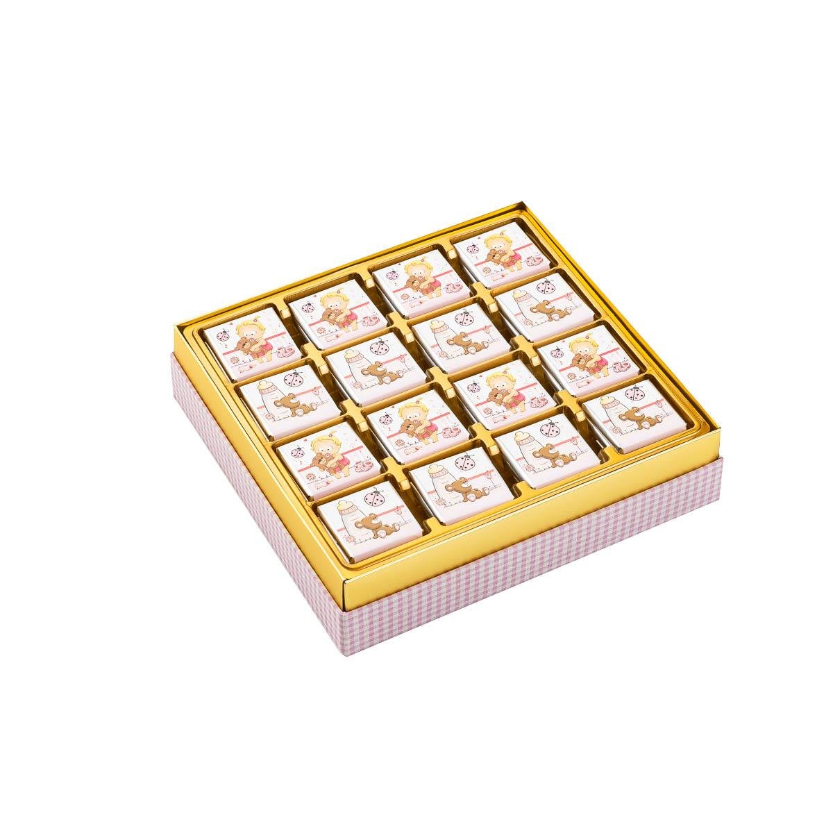 Madlen Pembe Bebek Sargılı Çikolata Küçük Boy 335g