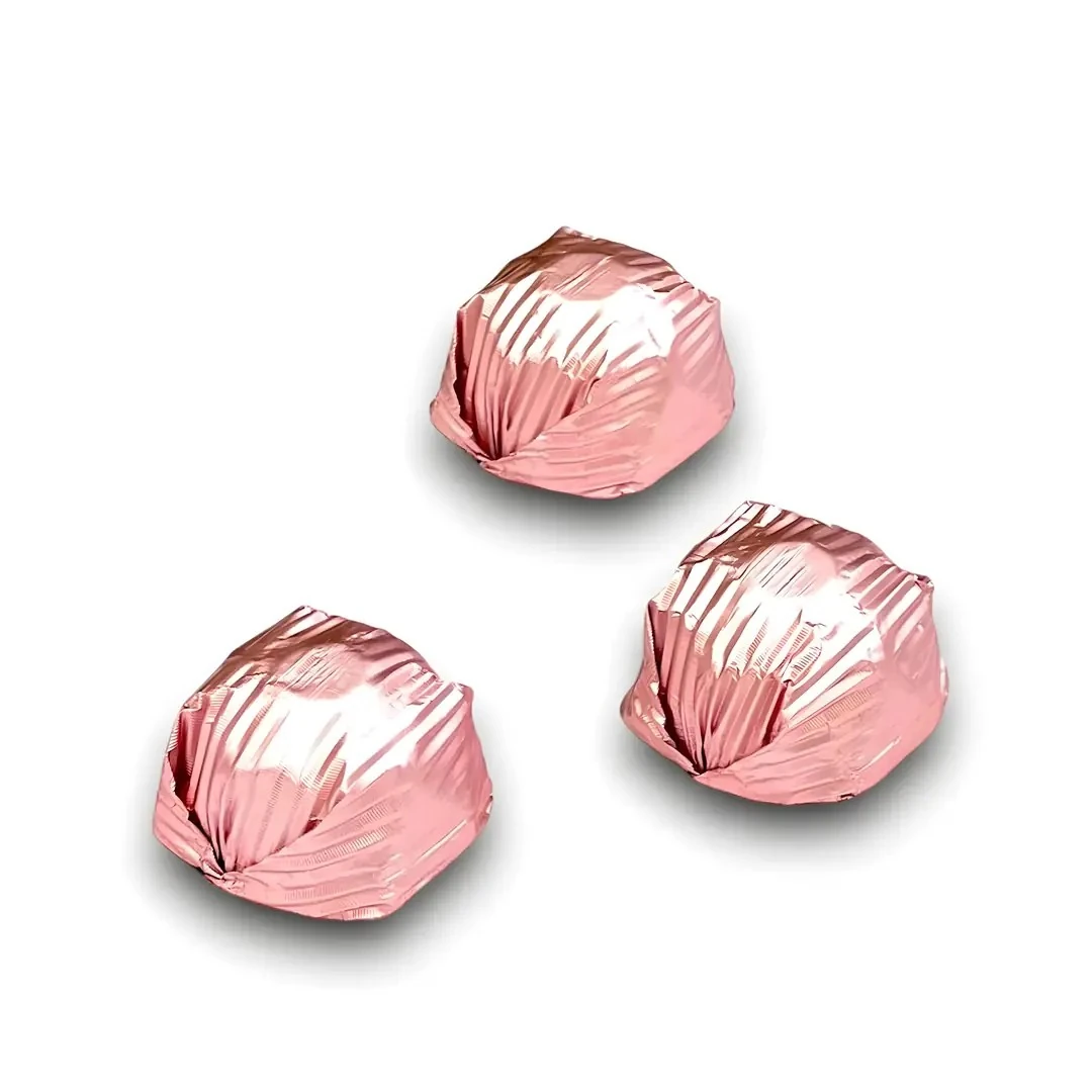 Madlen Pembe Yaldızlı Fındıklı Kristal Çikolata 500 gr