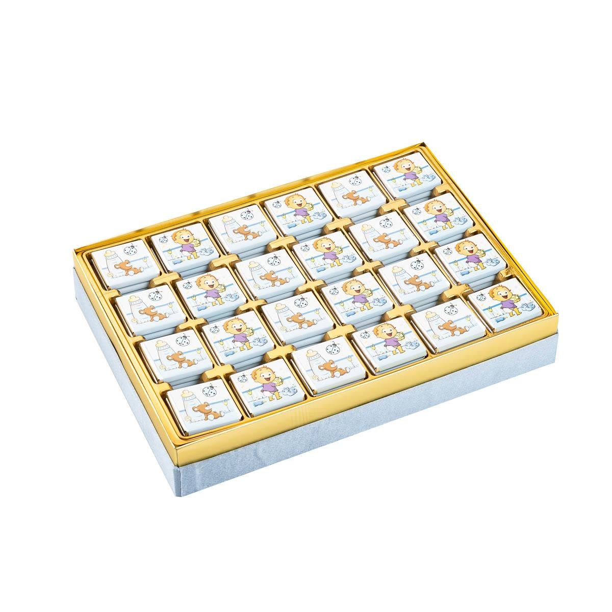 Madlen Mavi Bebek Sargılı Çikolata Orta Boy 500g