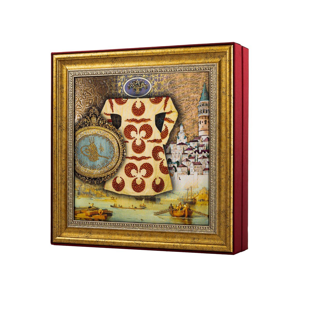 Hediyelik Osmanlı Kaftan Tablo Lüks Çikolata Kutusu