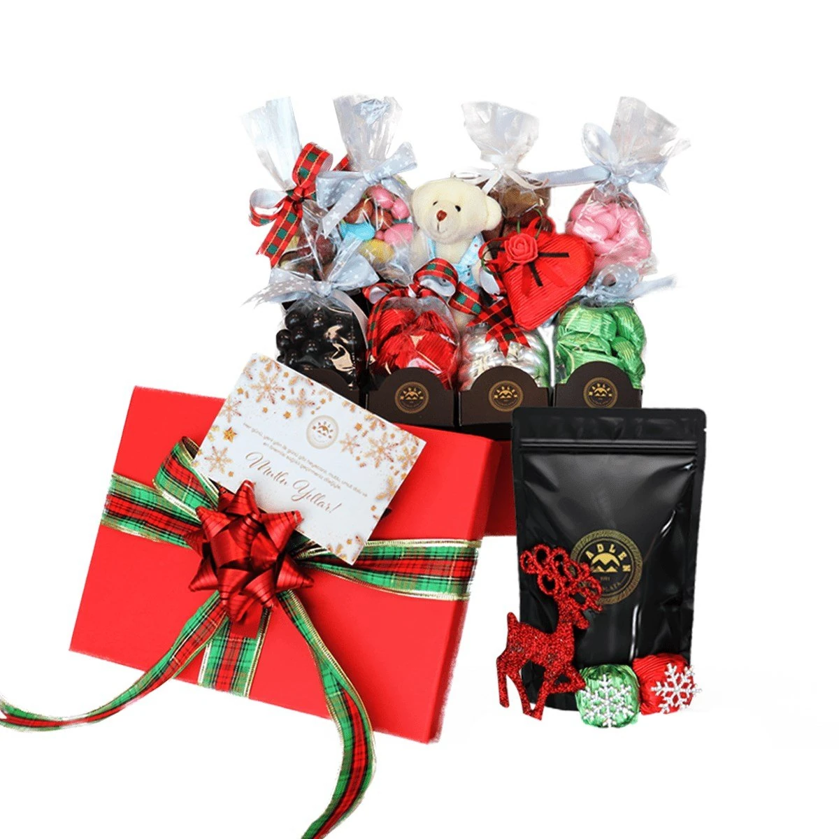 Bir Kutu Aşk Hediye Konsept Kutu Çikolata