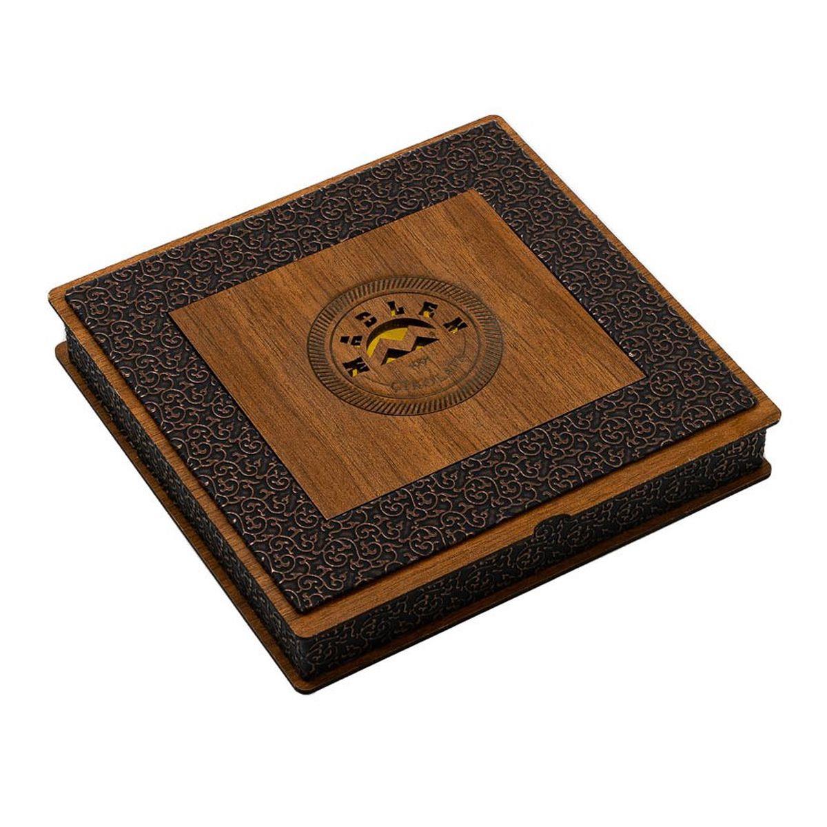 Hediyelik Ahşap Kutu Spesiyal Çikolata Küçük Boy