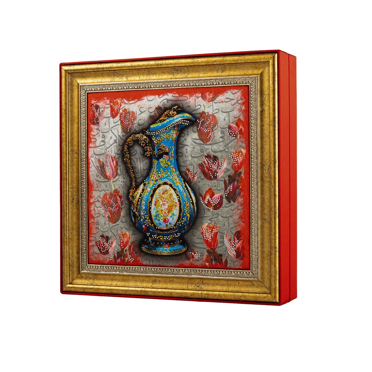 Madlen Aşurelik Figürlü Çerçeveli Kutu Luxury Hediyelik Çikolata 640 gr