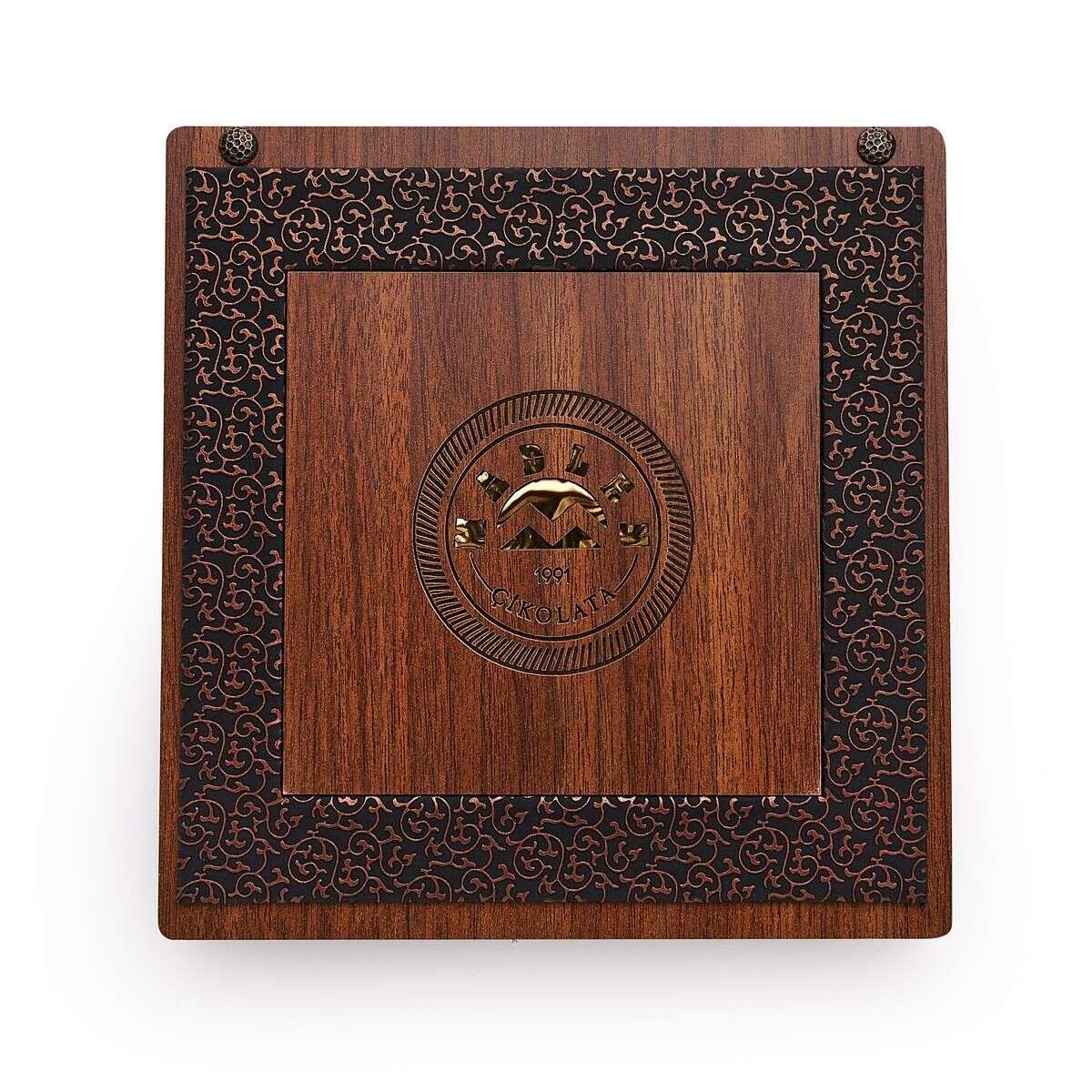 Ahşap Kutu Hediyelik Madlen Çikolata Küçük Boy