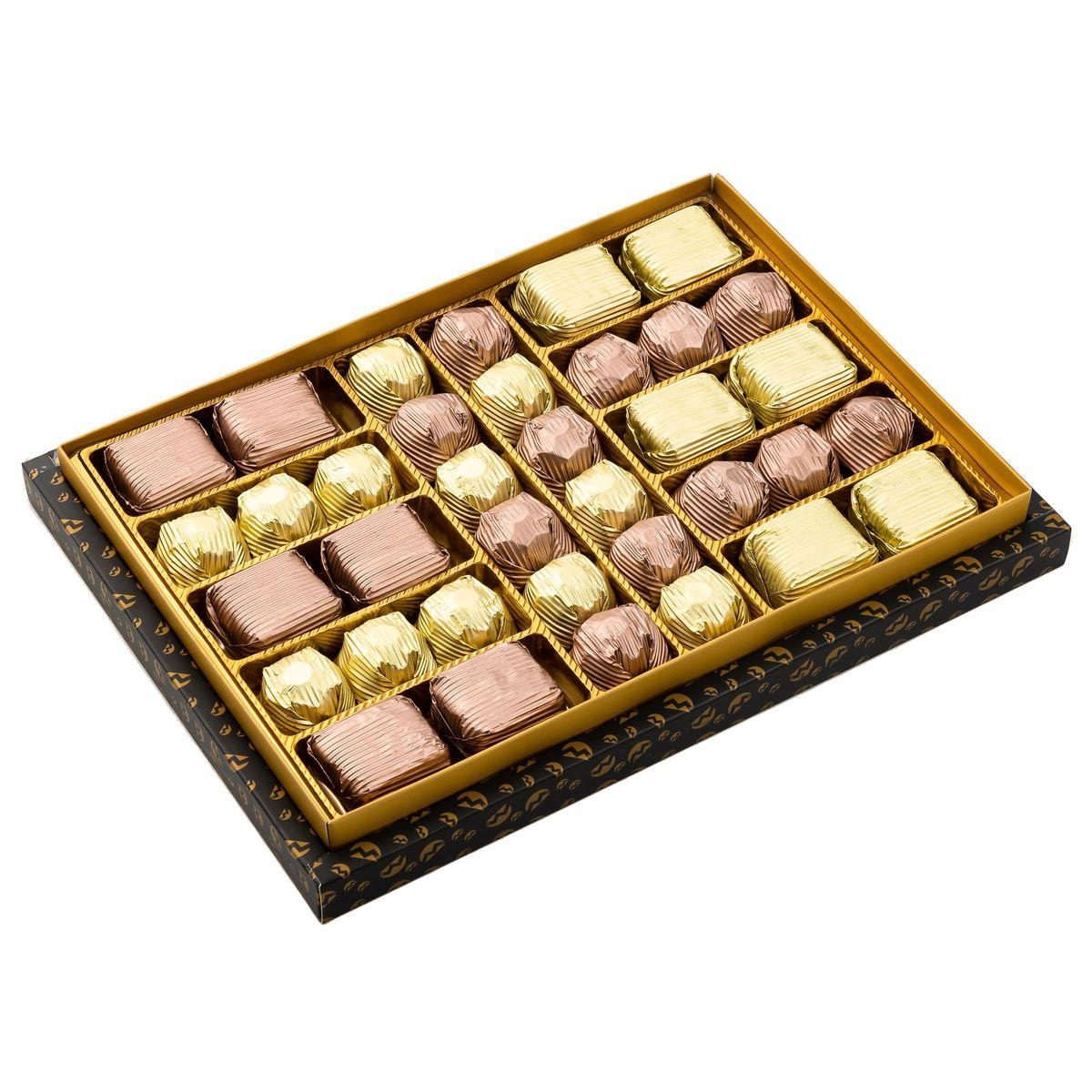 Madlen Yaldızlı Çikolata Bronz-Altın 830 gr