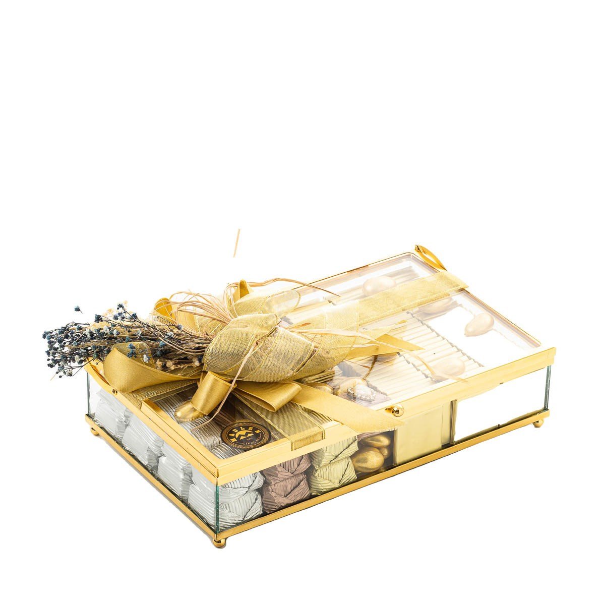 Söz Nişan Çikolatası Cam Kutu 2650g