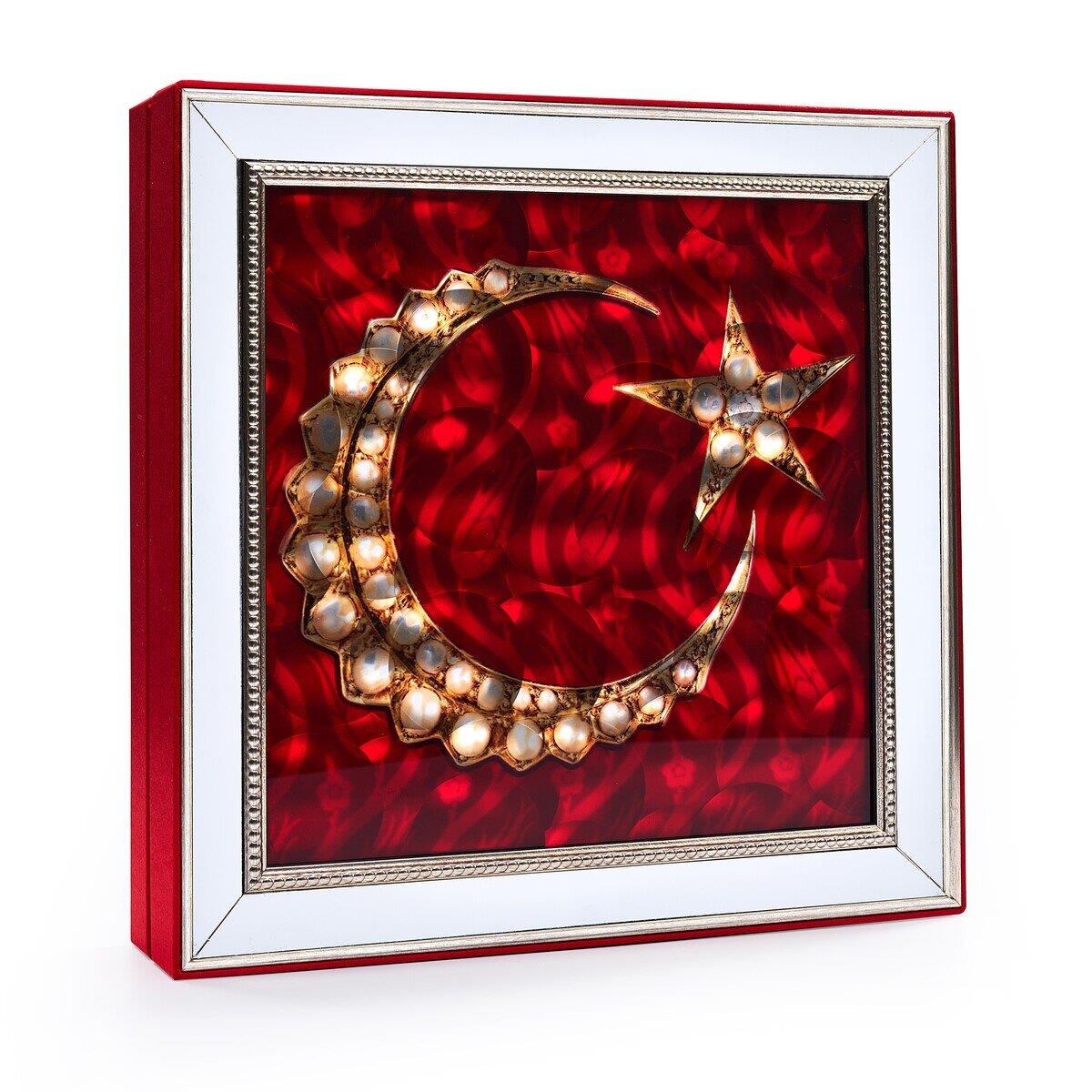 Türk Bayraklı Çikolata Kutusu Vip