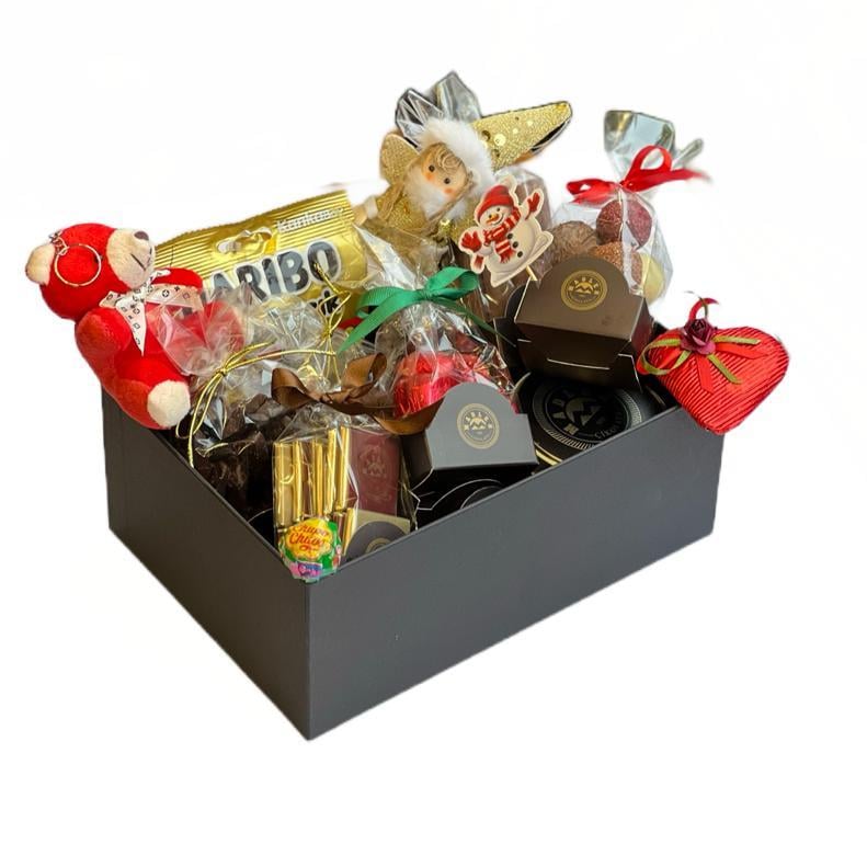 Hediye Yılbaşı Çikolata Kutusu