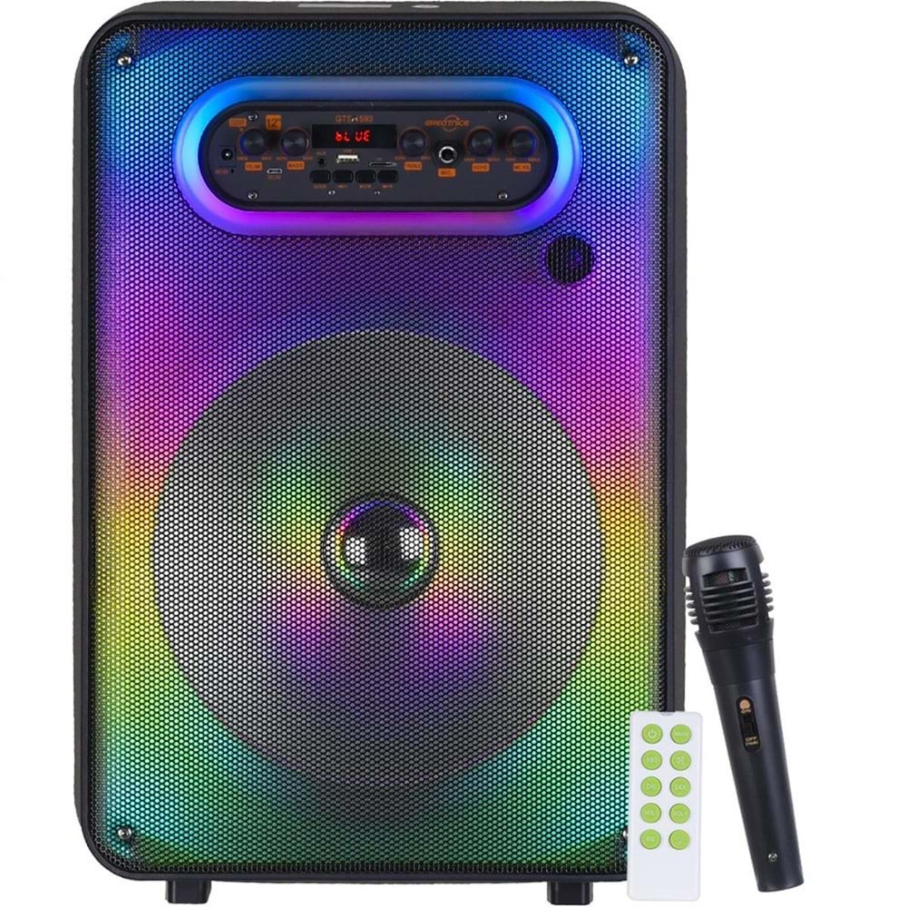 GTS 1593 Taşınabilir Led Işıklı Bluetooth Hoparlör