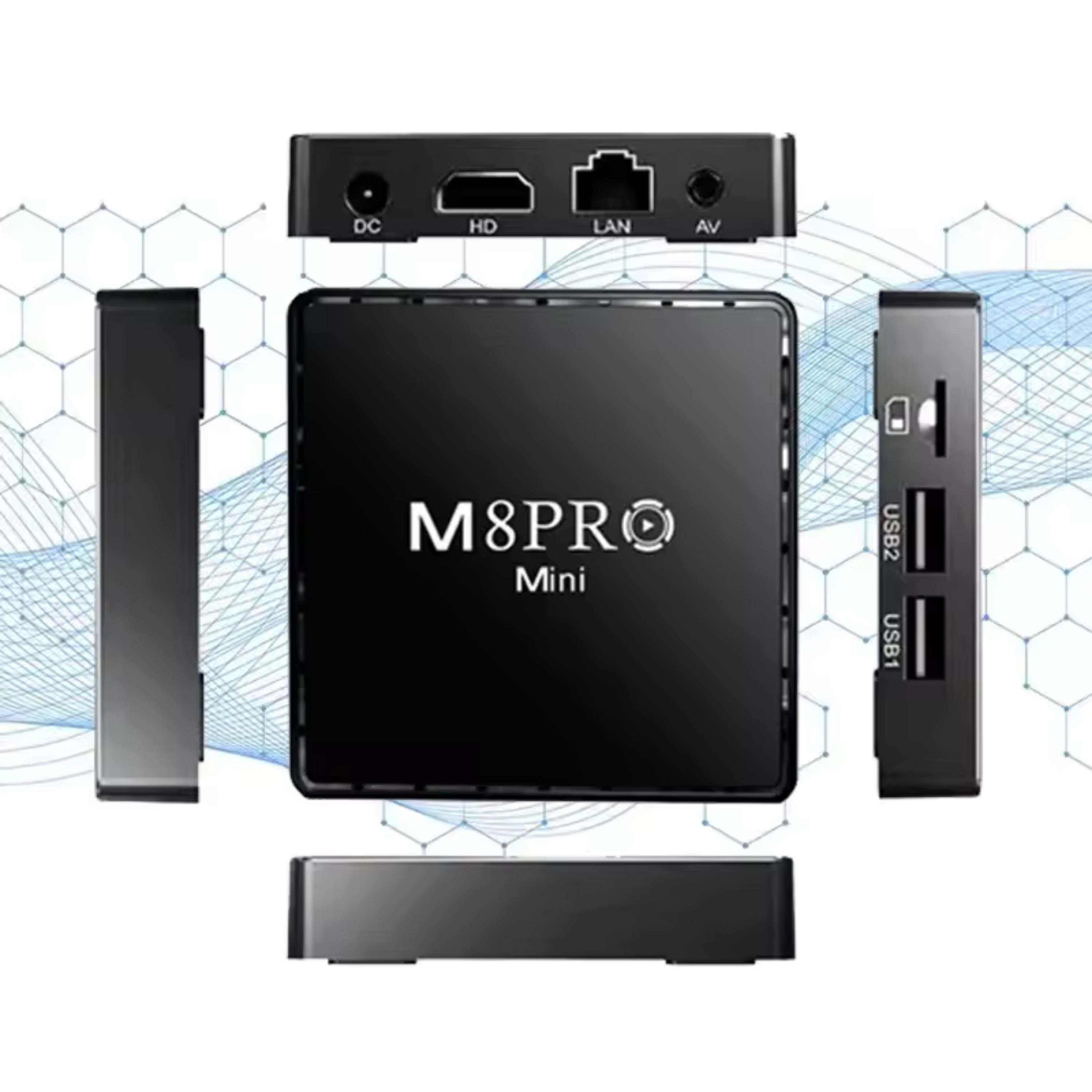 M8 Pro Mini Android Box Ve Game Box 2 Oyun Kolu Oyun Konsolu 2In1
