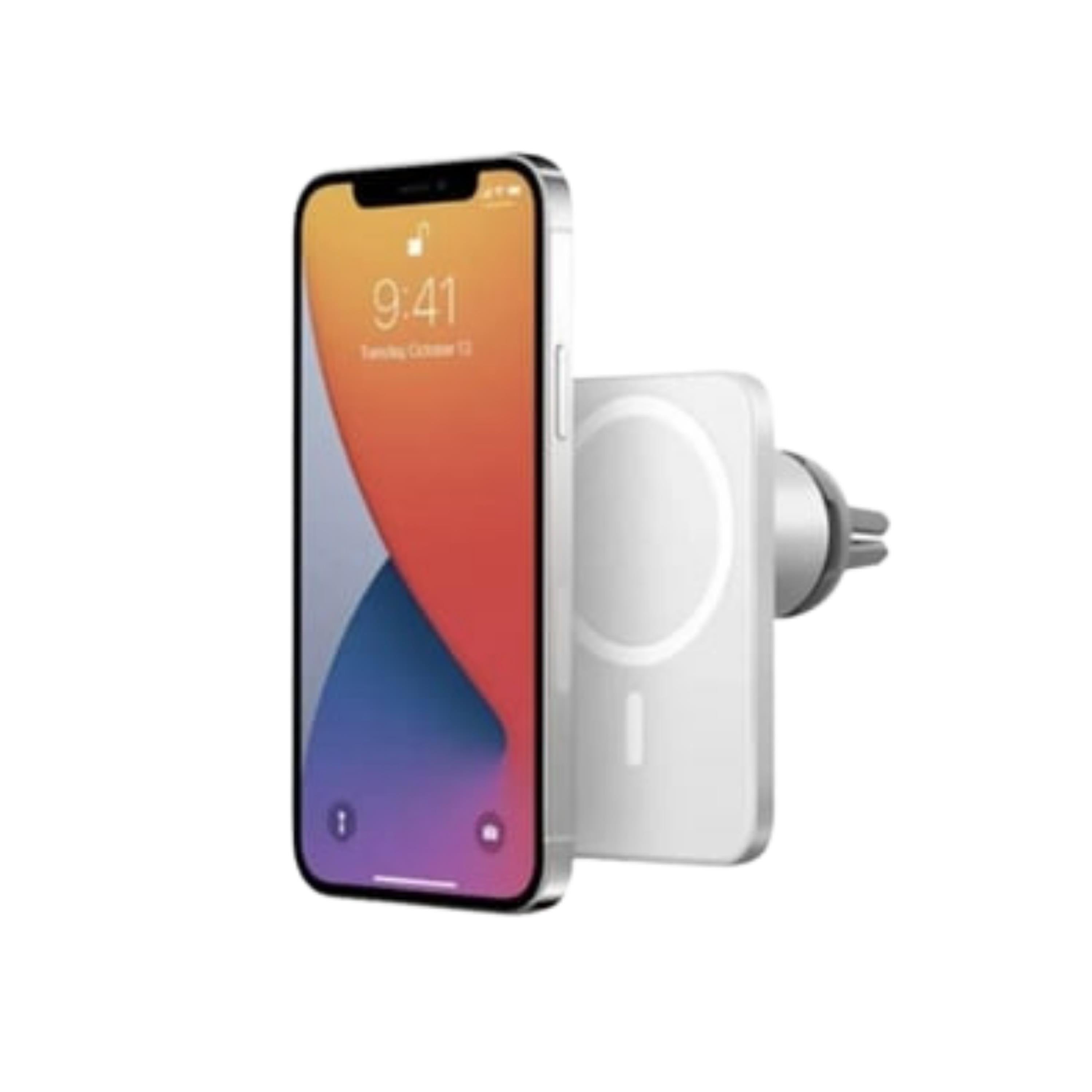 15W Magsafe Kablosuz Araç İçi  Şarj Cihazı Ve Kablosuz Telefon Tutucu