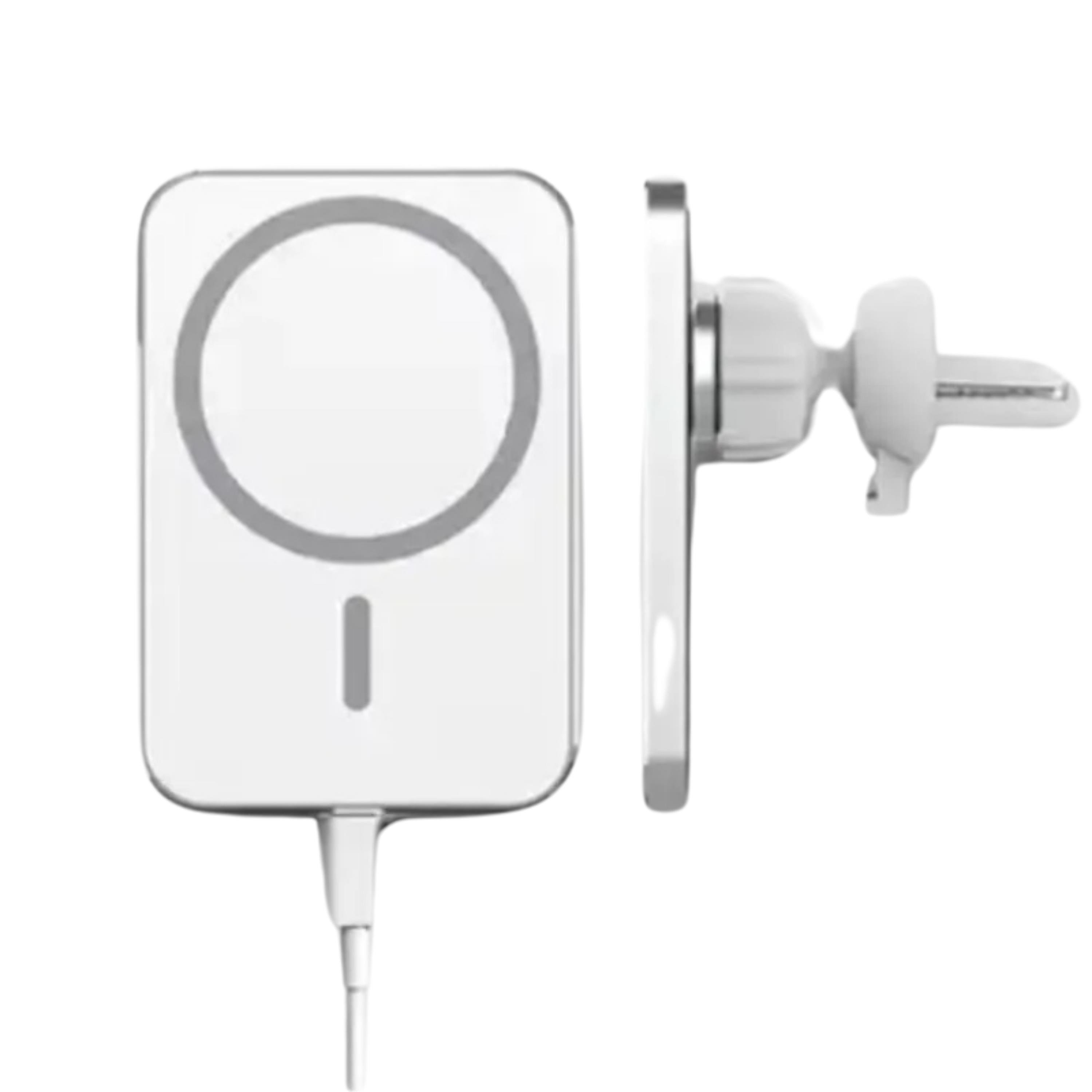 15W Magsafe Kablosuz Araç İçi  Şarj Cihazı Ve Kablosuz Telefon Tutucu