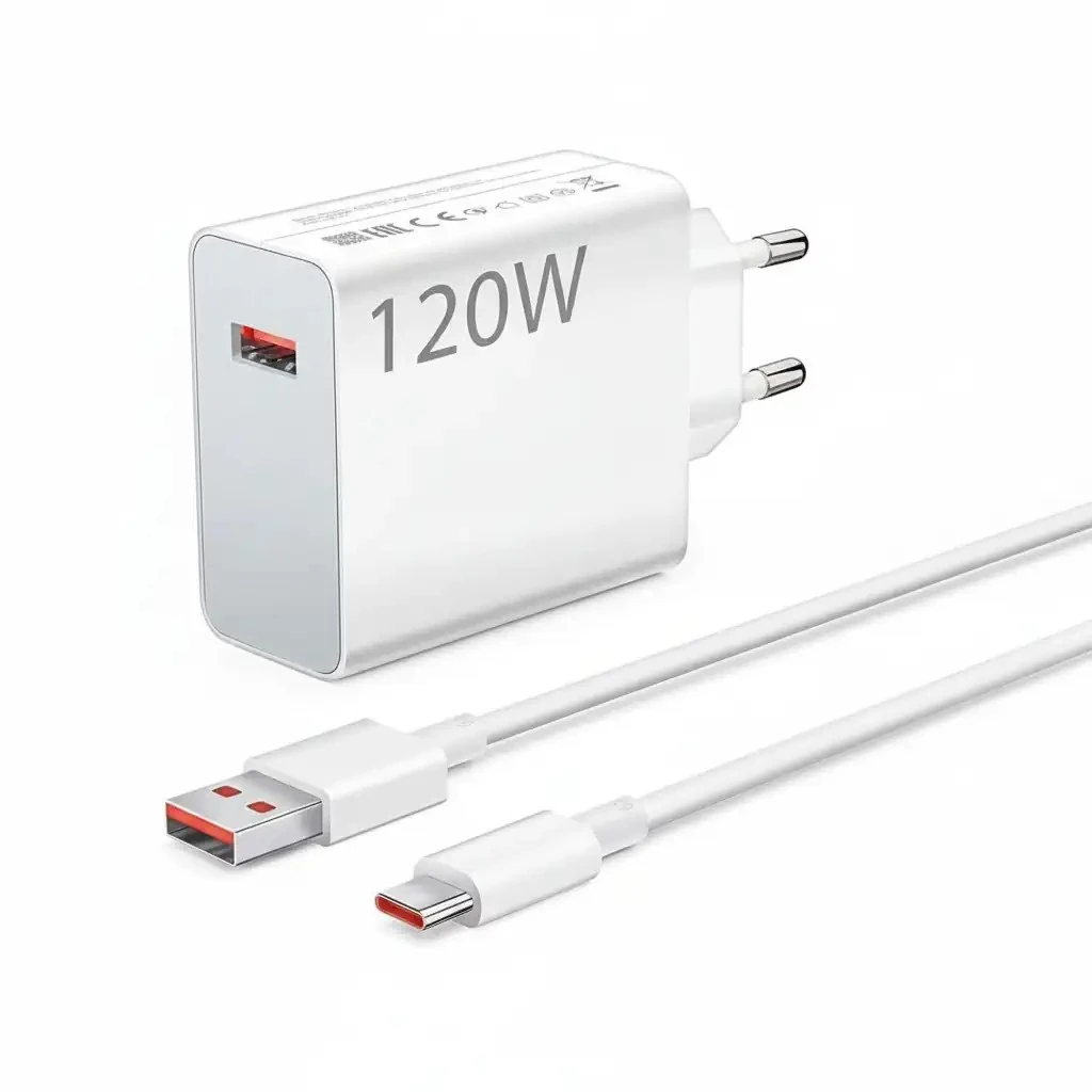 120 Watt Hızlı Çift Turbo Şarj Cihazı