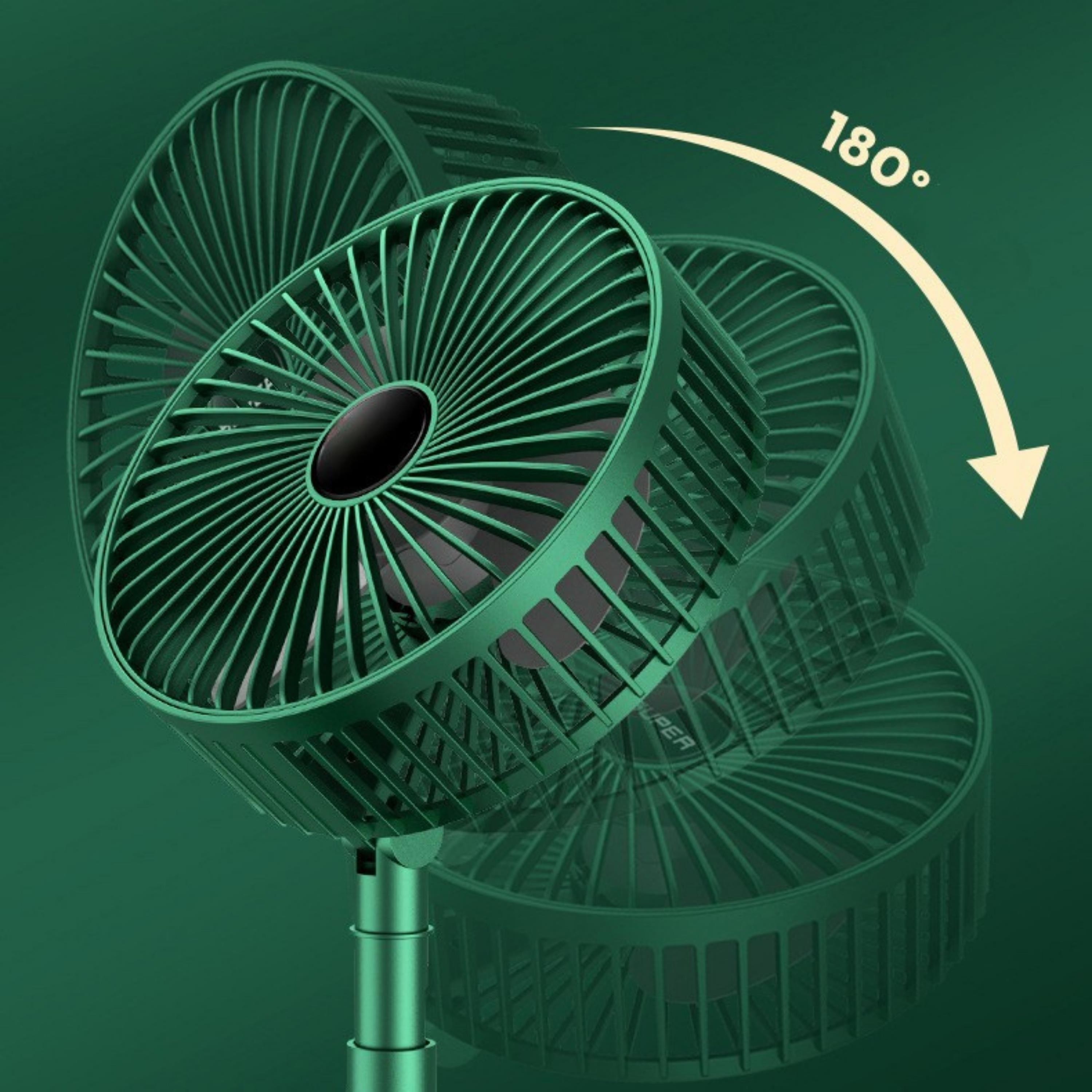 ZWR Usb Şarjlı Mini Soğutucu Masaüstü Katlanabilir Fan