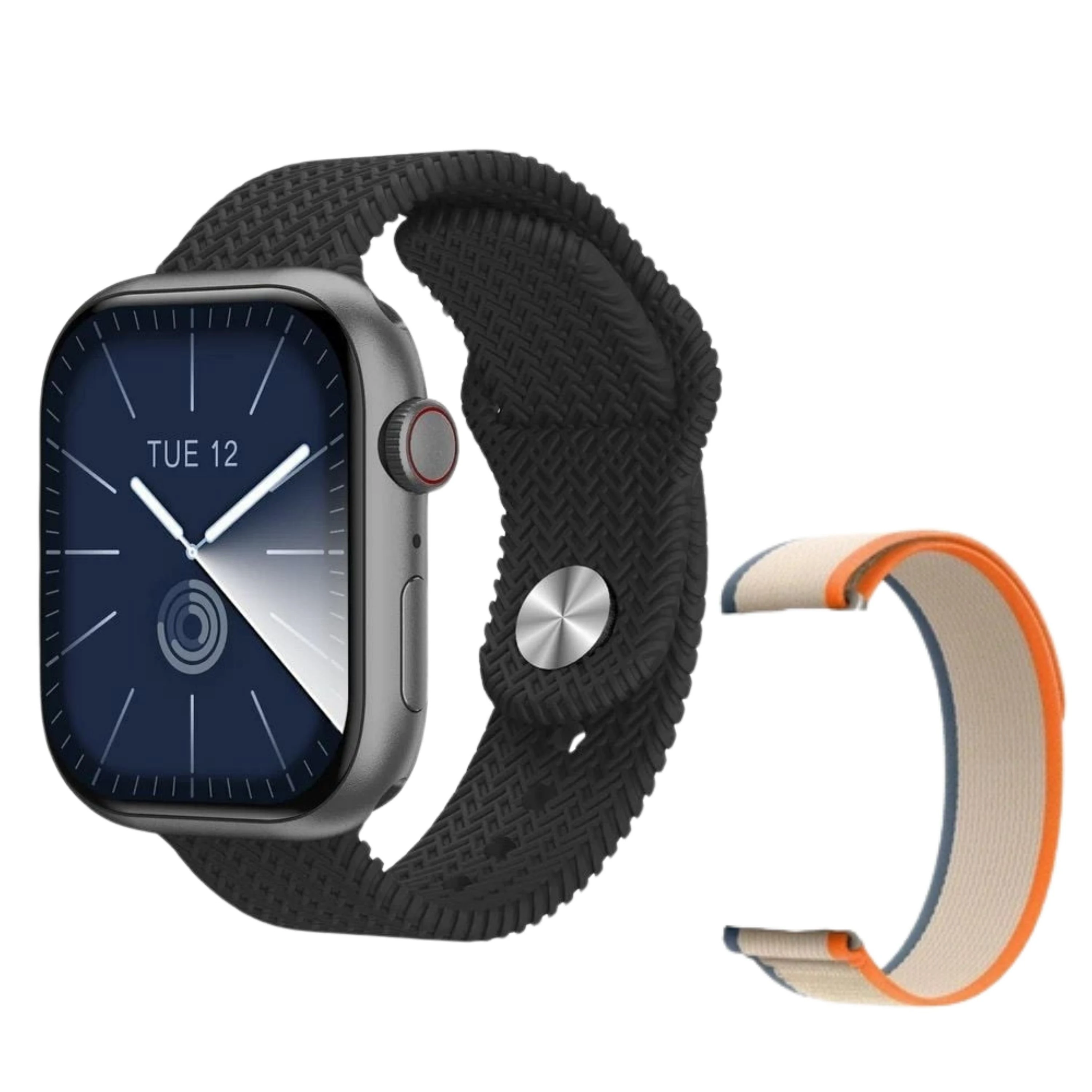 Çift Kordonlu Amoled Ekran Akıllı Saat - HK10 Pro Plus