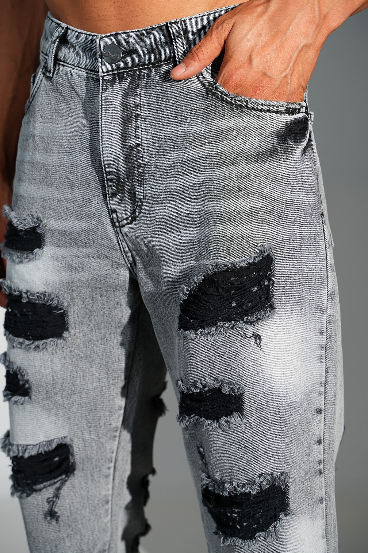 Regular Fit Flare Kot Pantolon