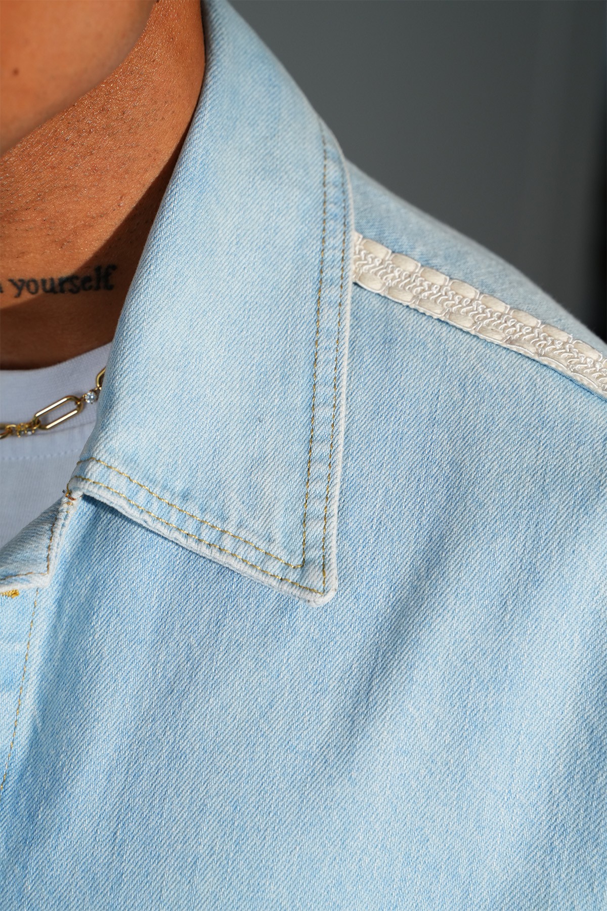 Regular Fit Kot Ceket Pantolon Takım