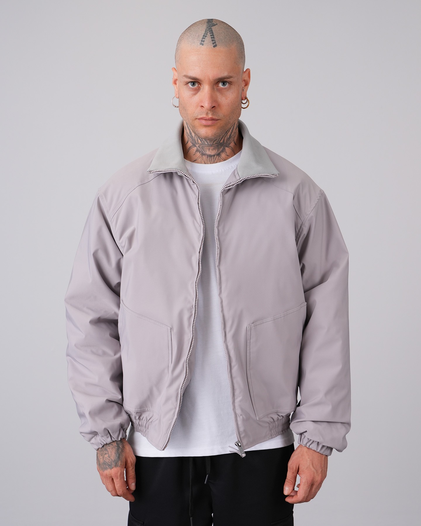 Eyfel Regular Fit Bomber Mont - GRİ