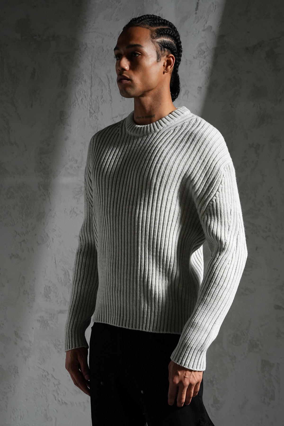 Fitilli Triko Kazak - gray