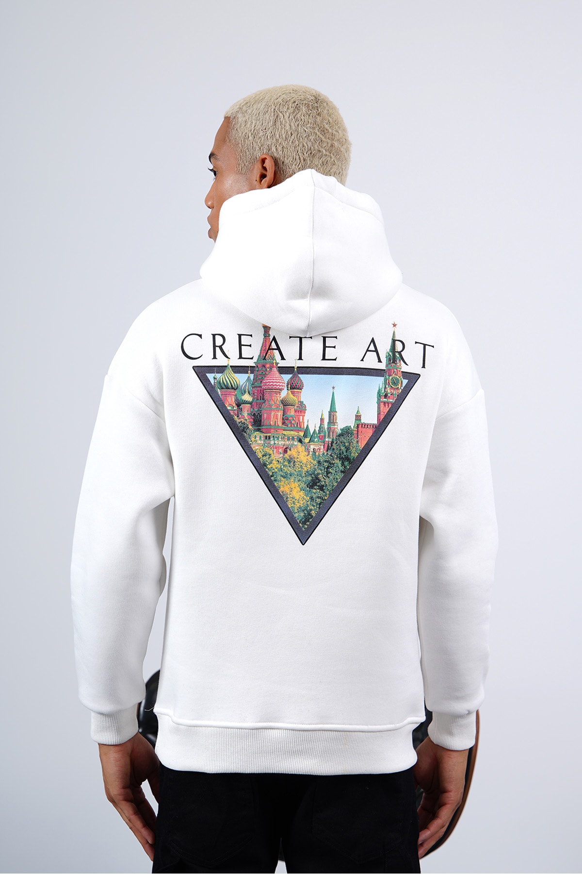 Create Art Baskılı Sweatshirt