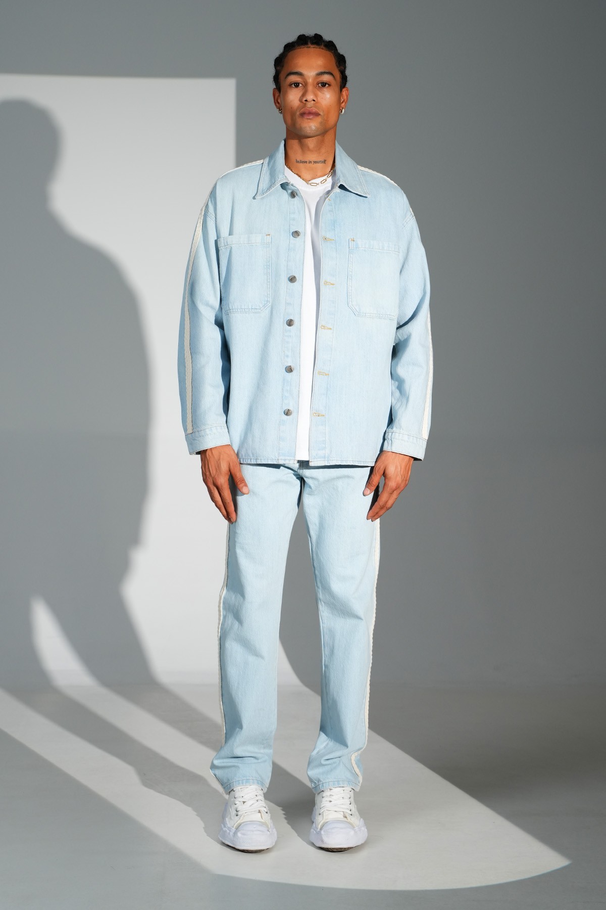 Regular Fit Kot Ceket Pantolon Takım