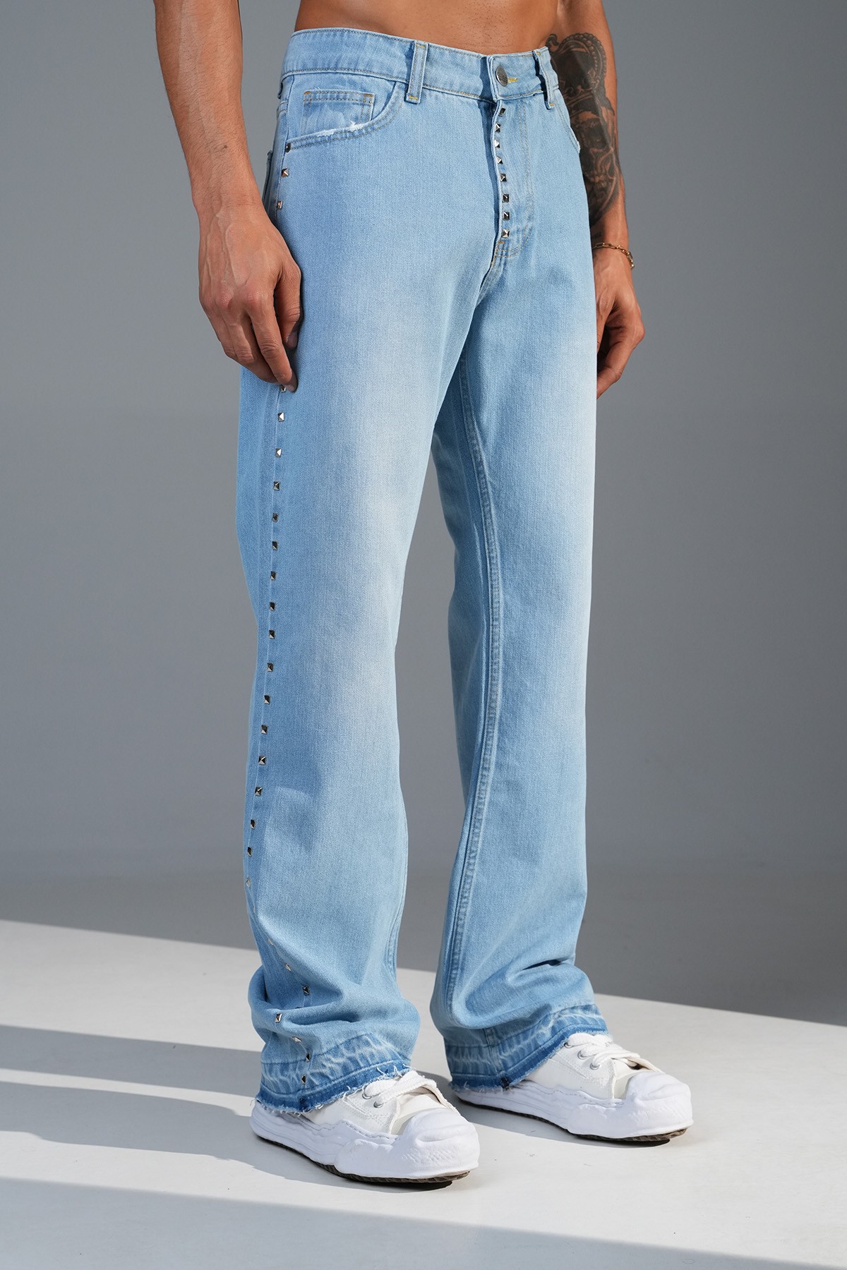 Regular Fit Flare Kot Pantolon