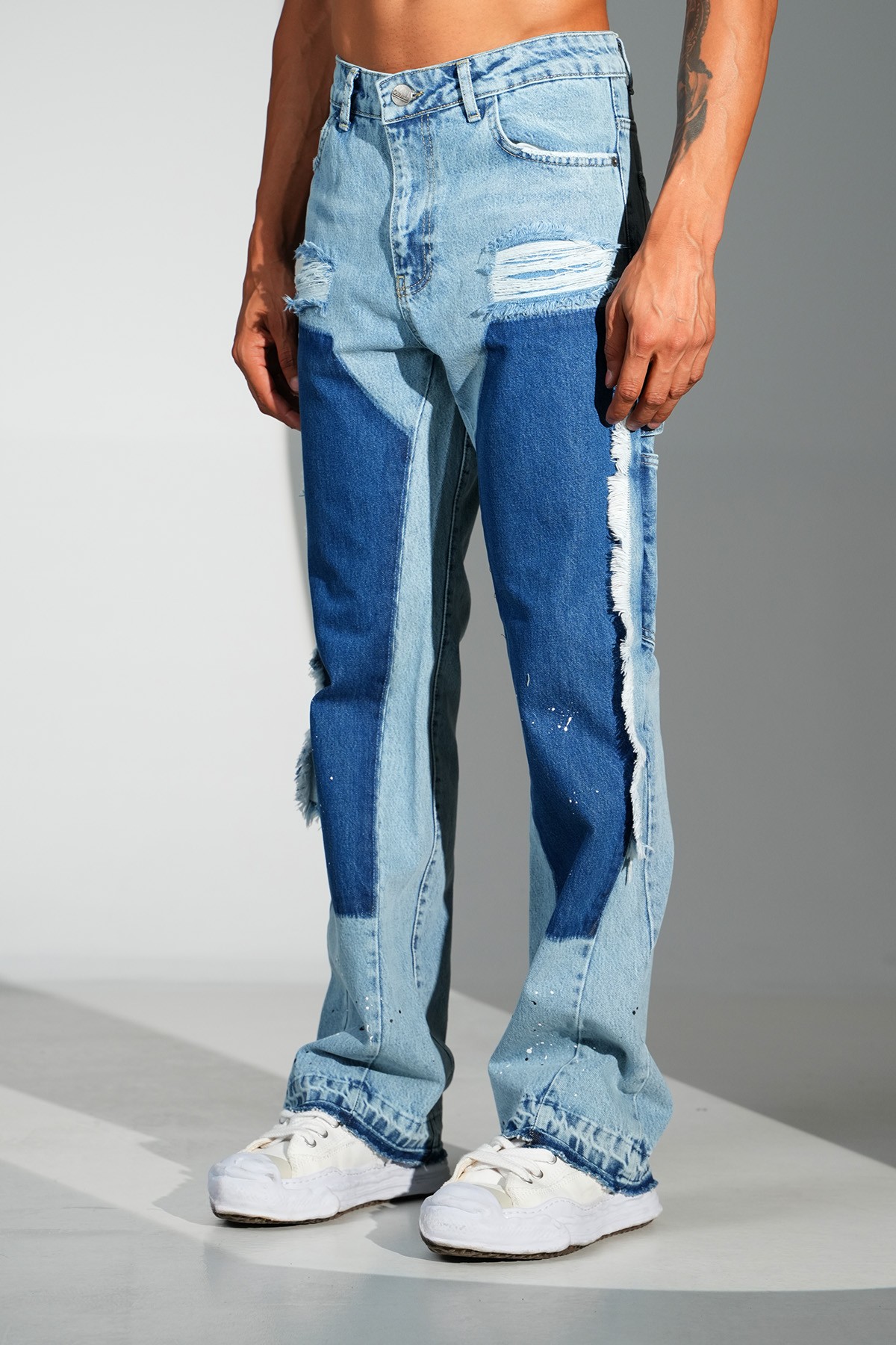 Regular Fit Flare Kot Pantolon
