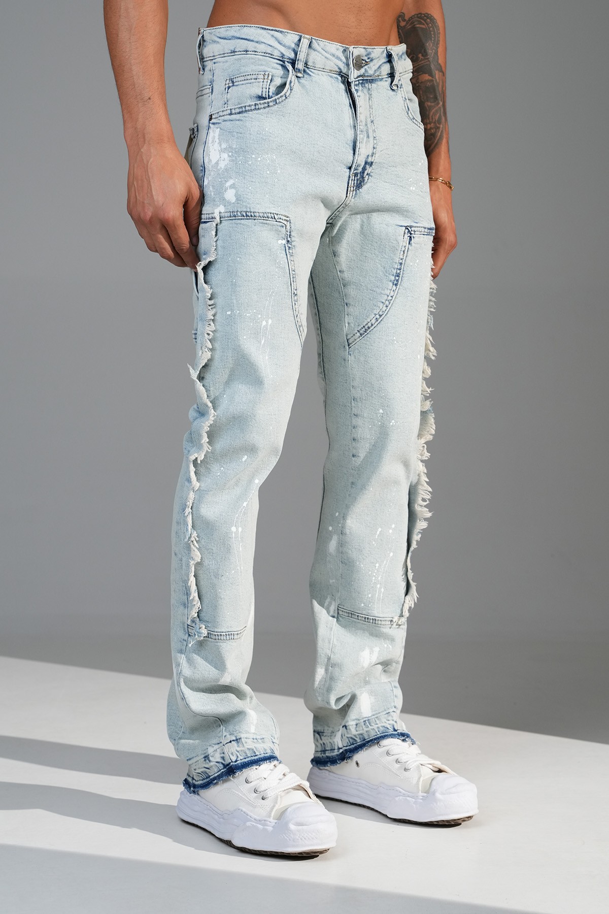 Regular Fit Flare Kot Pantolon