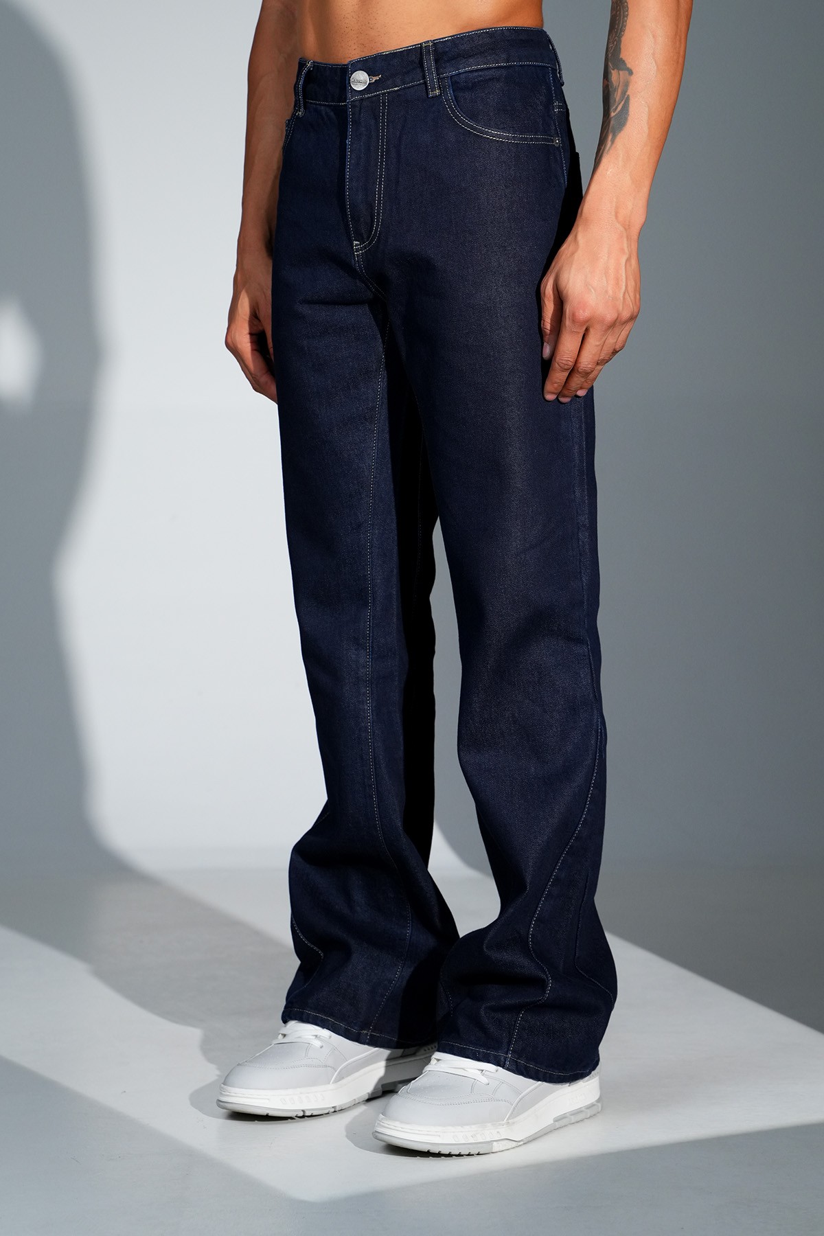 Regular Fit Flare Kot Pantolon