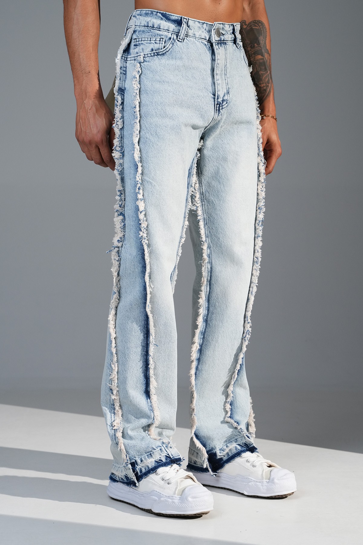 Regular Fit Flare Kot Pantolon
