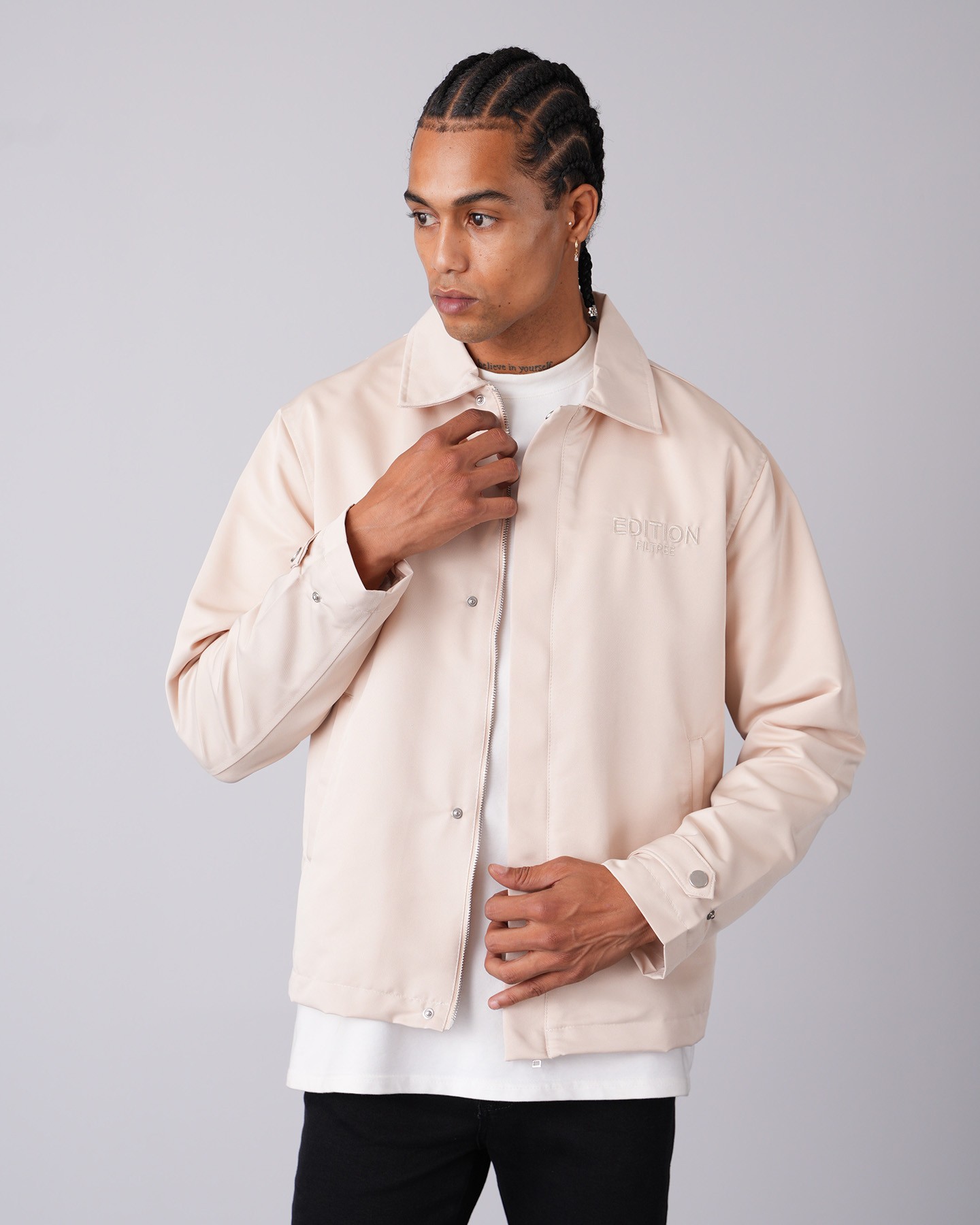 Edition Zipper Jacket - Beige