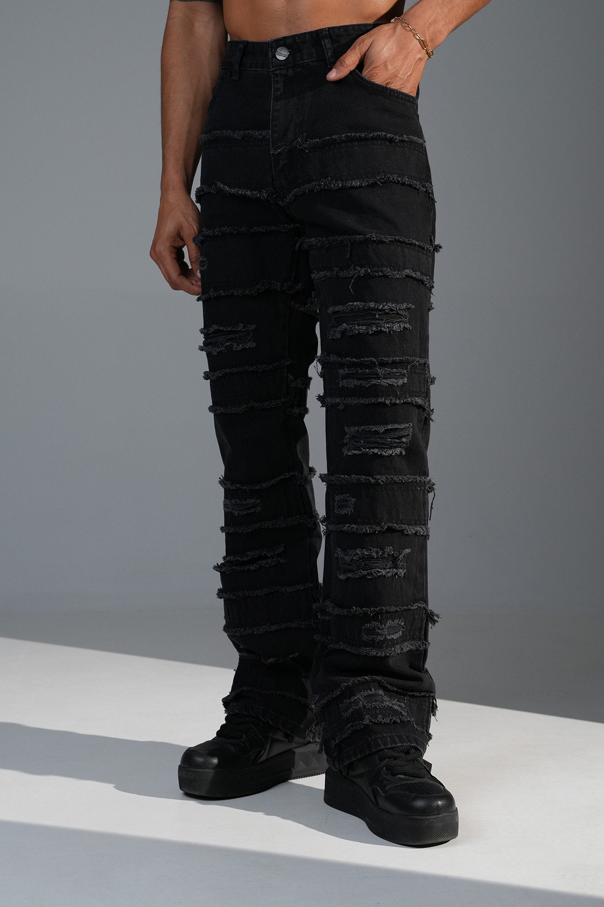 Regular Fit Flare Kot Pantolon
