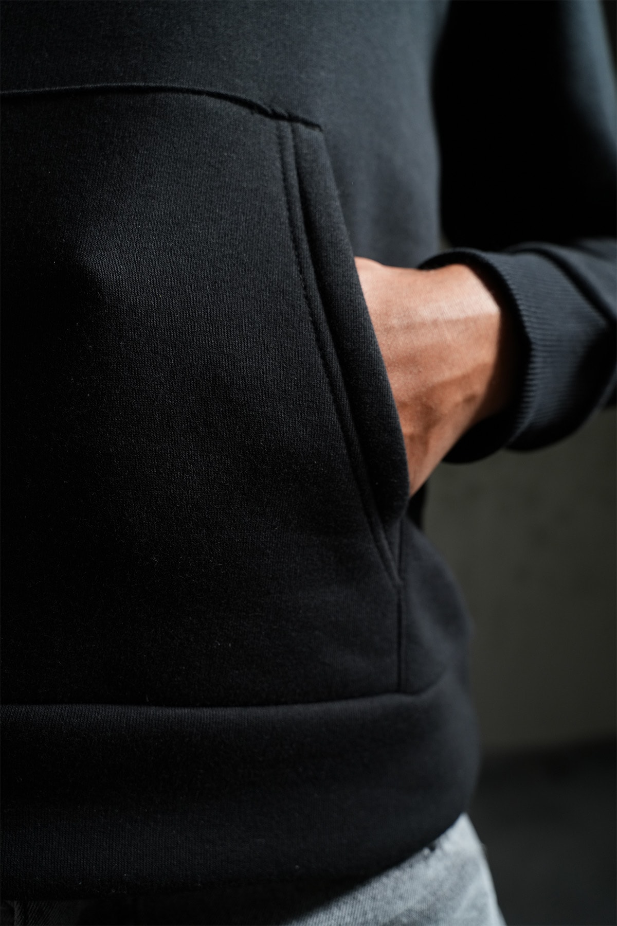 Muhammed Ali Kapüşonlu Sweatshirt