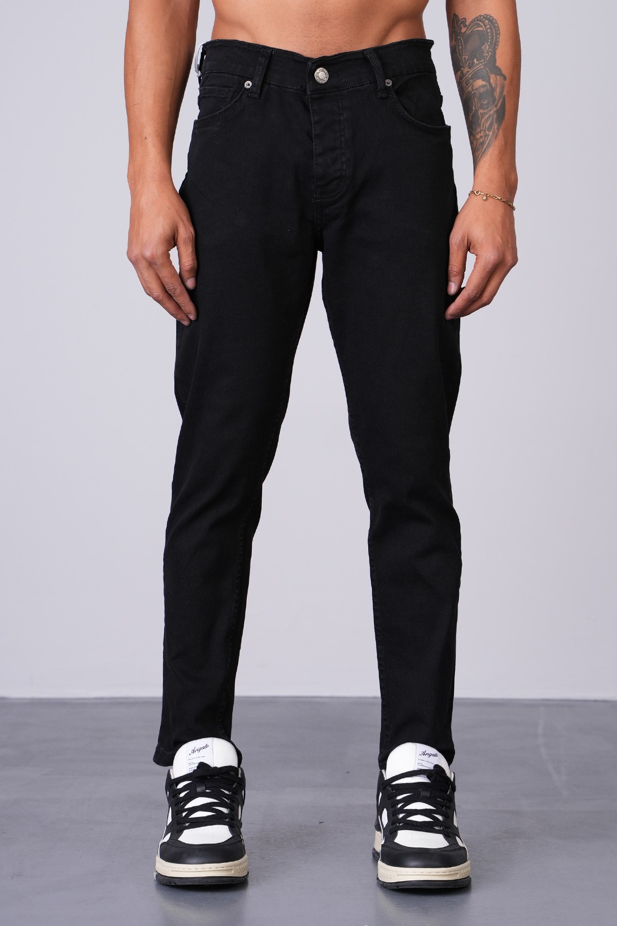 Slim Fit Narrow Leg Trousers