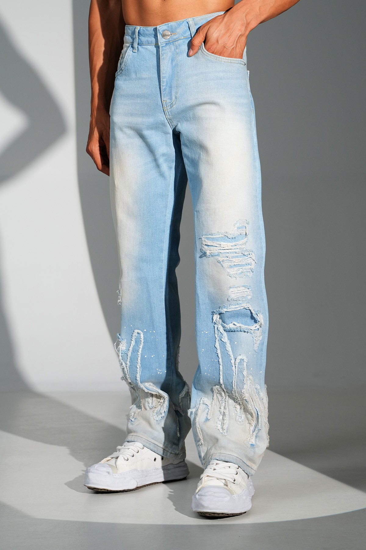 Regular Fit Flare Kot Pantolon