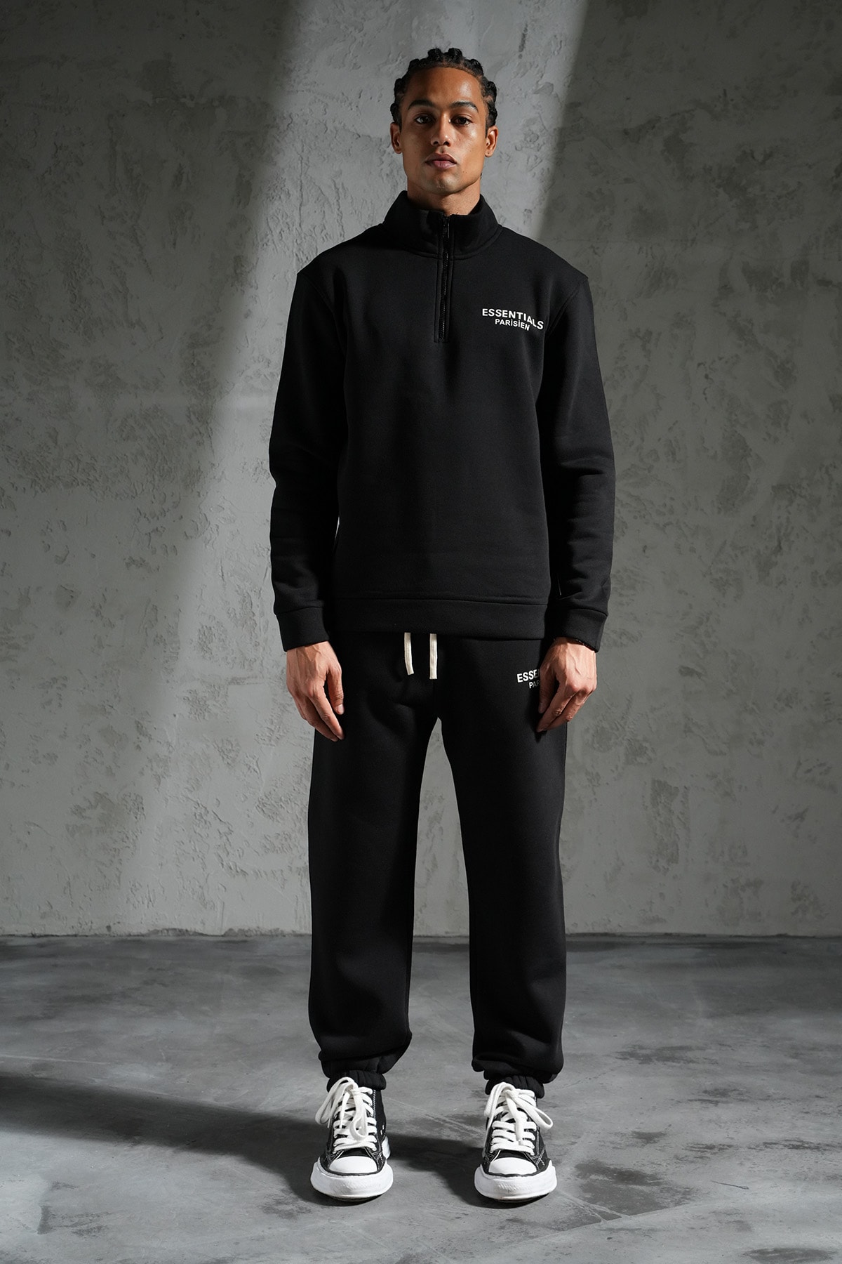 Essentials Parisien Eşofman Takım - Siyah