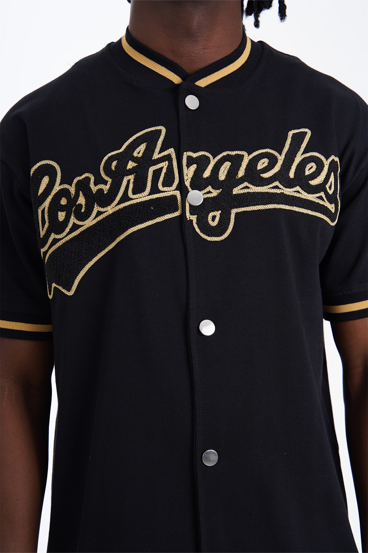 Los Angeles Baseball Shirt - black