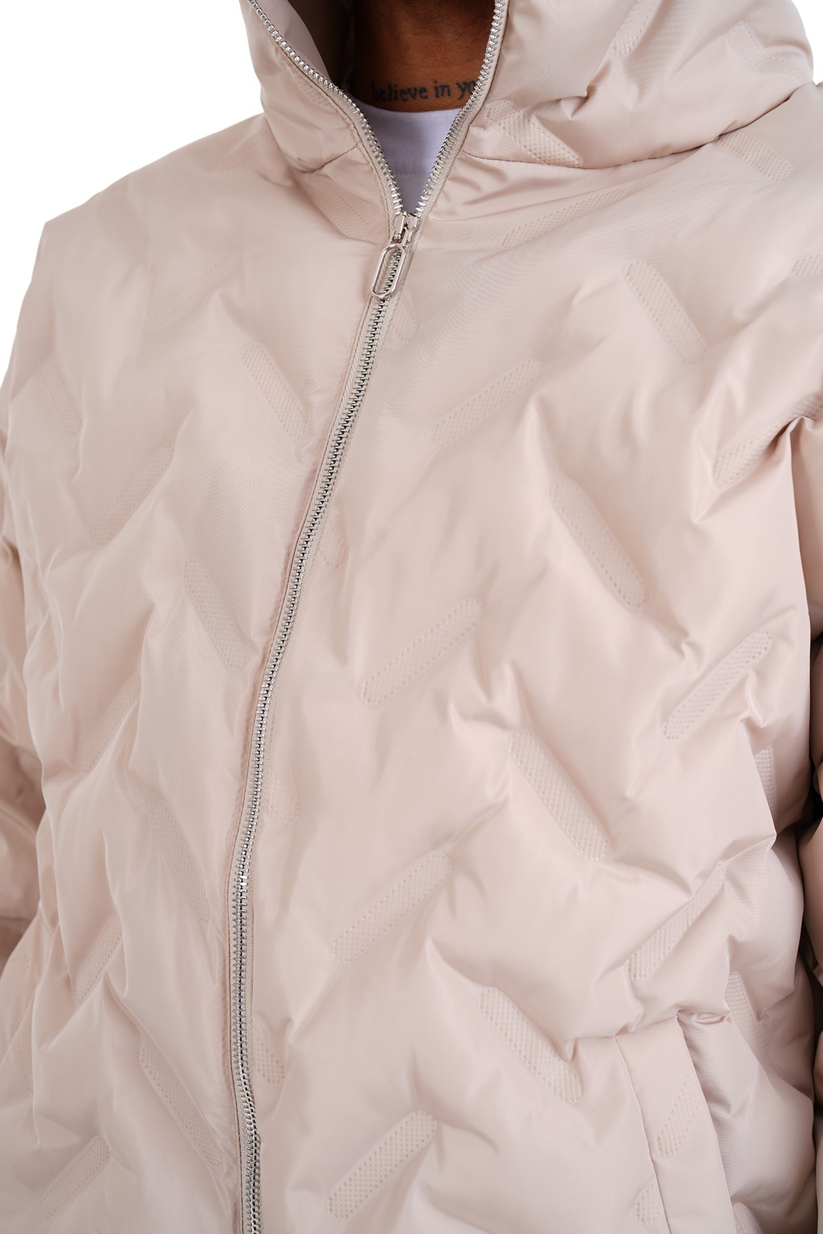 Stand Collar Puffer Jacket