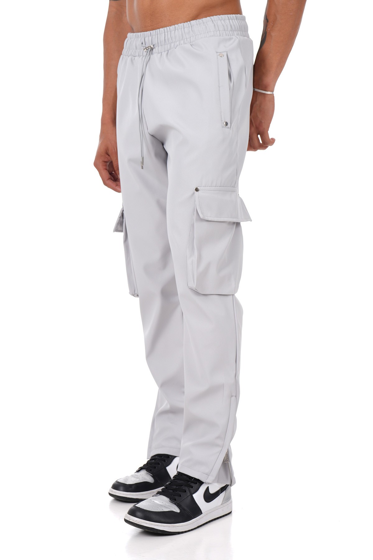 Regular Fit Zipped Cargo Pants