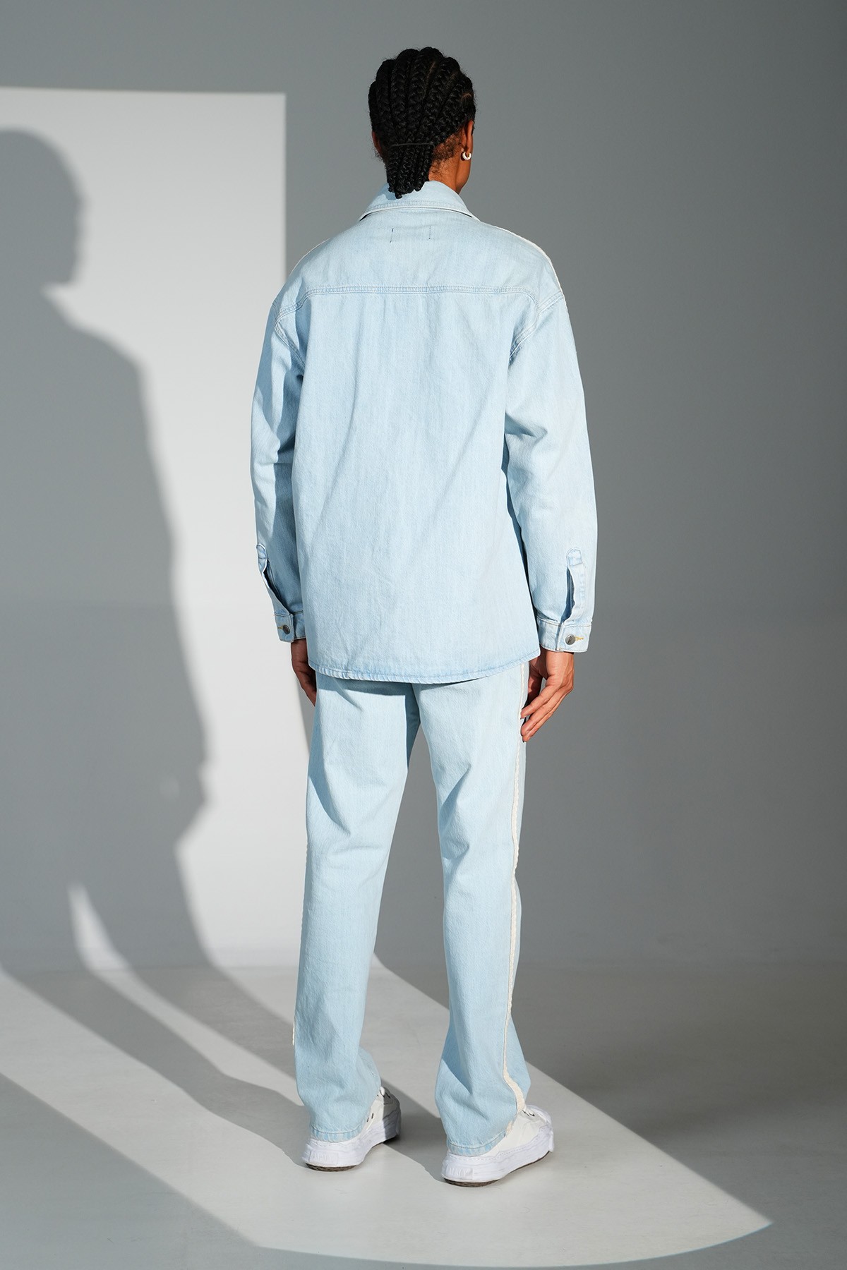 Regular Fit Kot Ceket Pantolon Takım