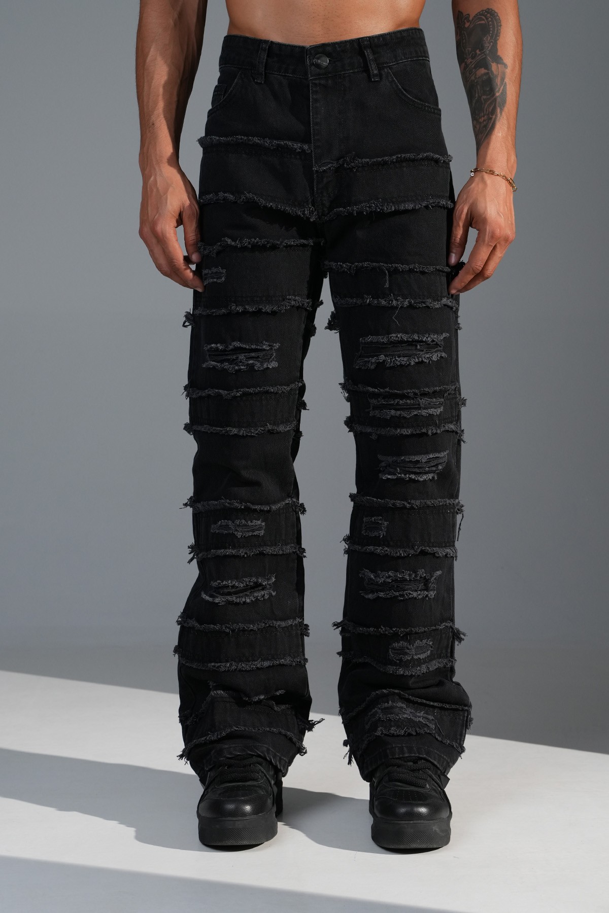 Regular Fit Flare Kot Pantolon