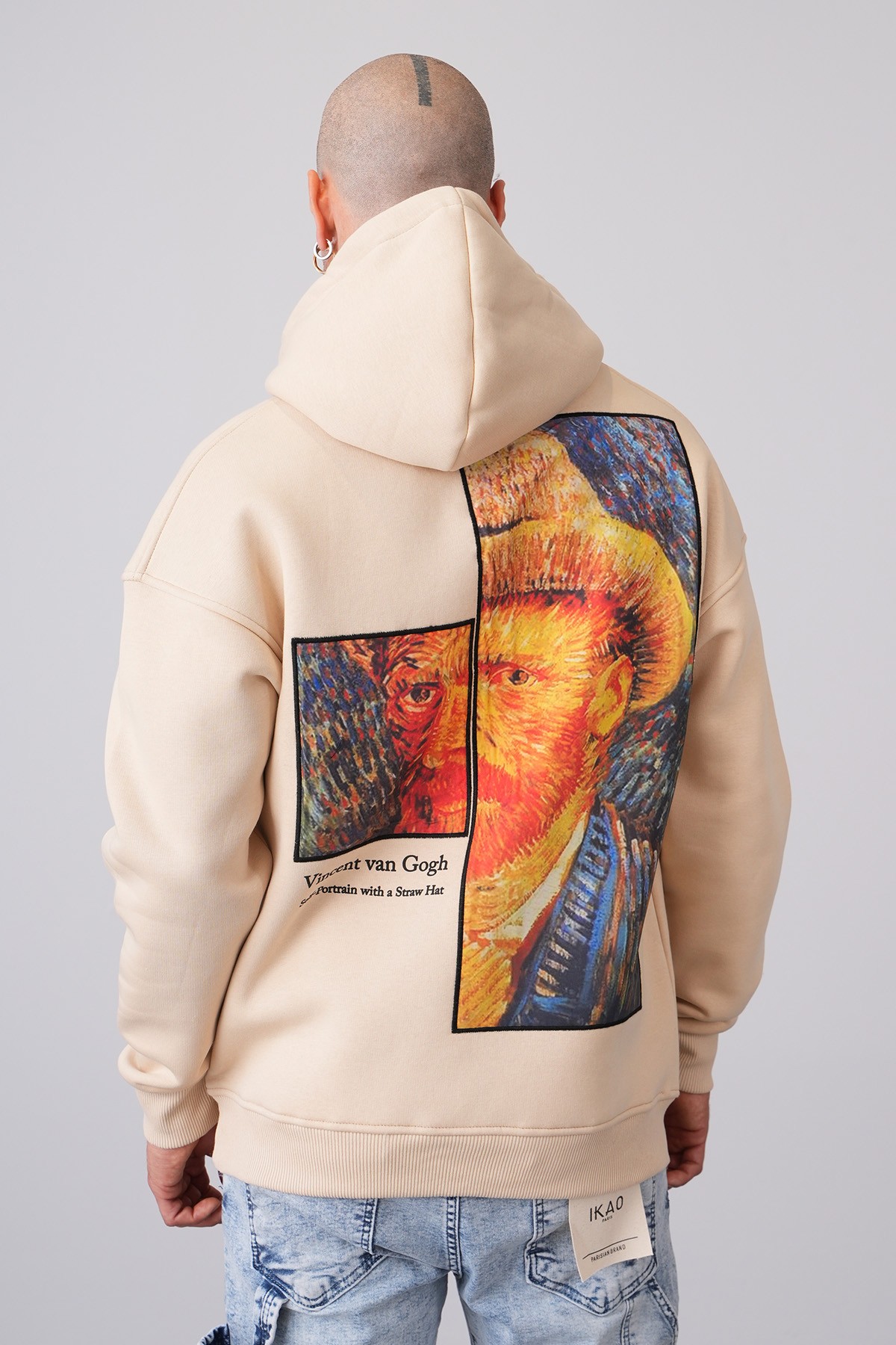 Van Gogh Kapşonlu Sweatshirt